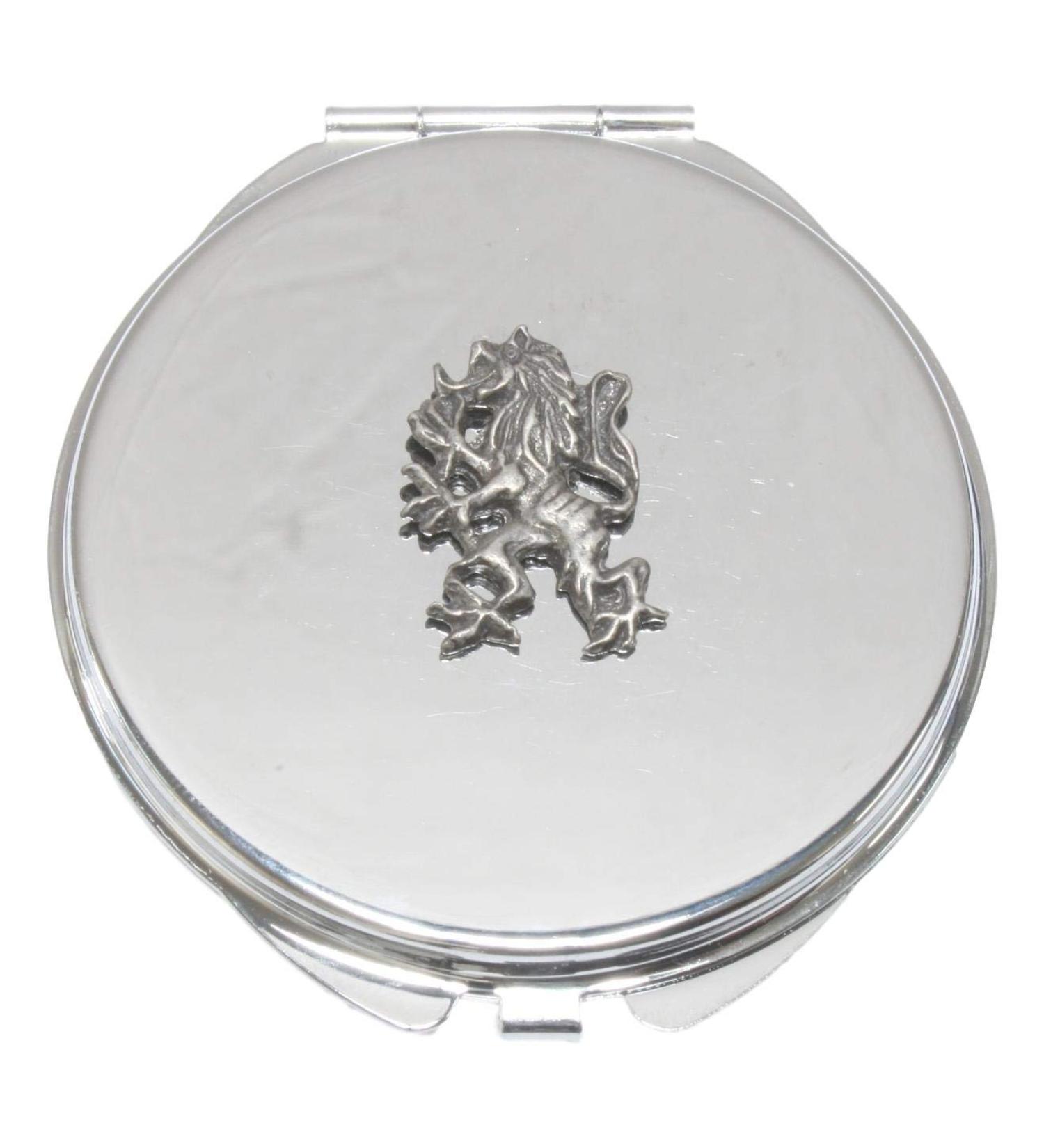 Rampant Lion Compact Mirror Handbag Gift With Free Engraving 294 - Buy Online on GoSupps.com