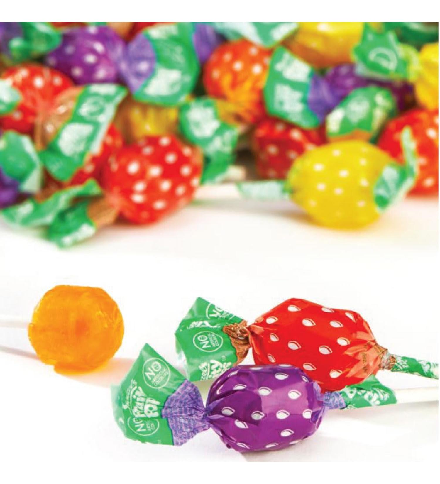 Fruity Pops- 75pcs. Fruit flavour lollipops. Individually wrapped