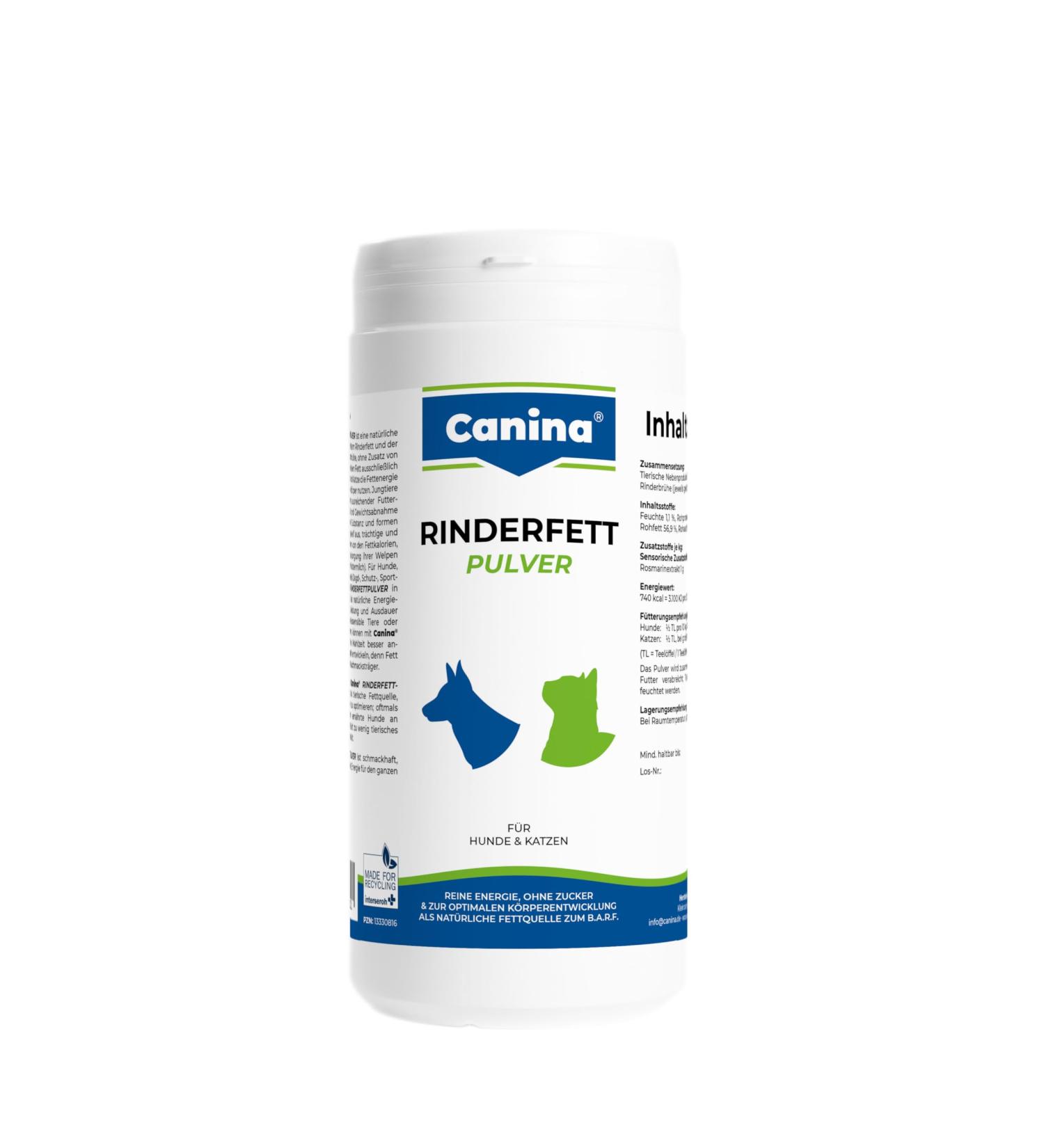 Canina Pharma Beef Fat Powder 500g | Premium Pet Supplement for Optimal Health - International Shipping Available - Buy Online on GoSupps.com