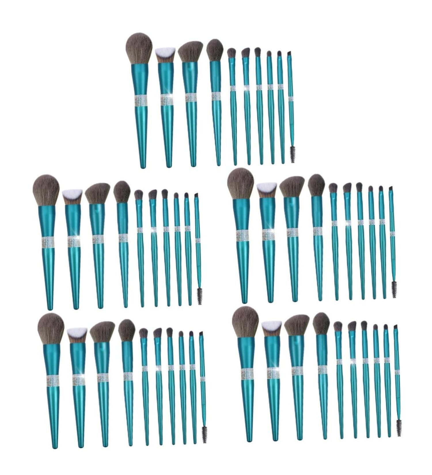 Beavorty 5 Sets Diamond Makeup Brush Powder Applicator Beauty Tools Women s Suits Eye Shadow Brush Makeup Supplies Professional Makeup Brush Rhinestones Miss Artificial Fiber With Diamond - Buy Online on GoSupps.com