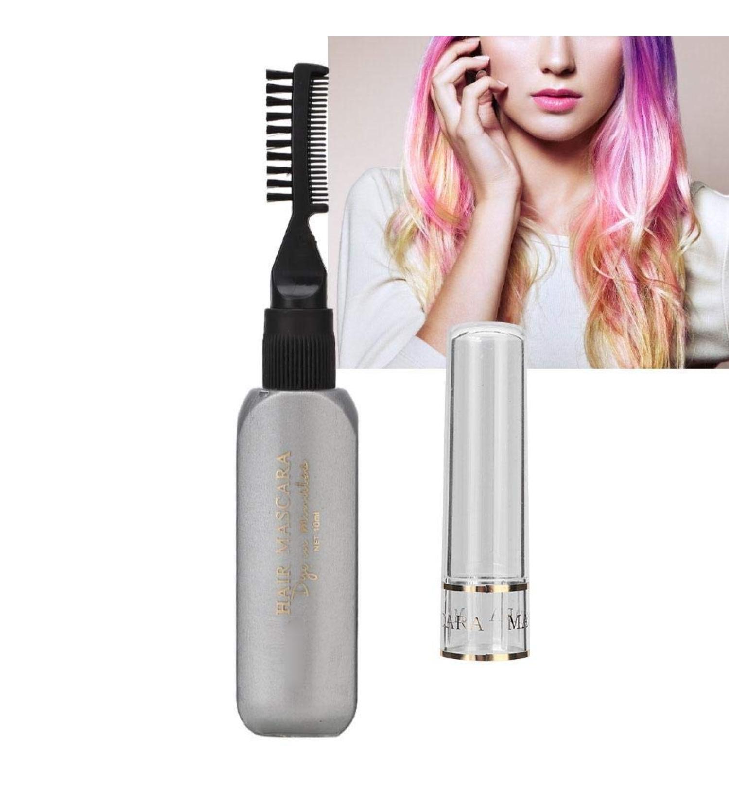 Temporary Gray Hair Color Chalk - 20ml x 2 Pieces for Halloween Christmas & Cosplay Parties | International Shipping Available - Buy Online on GoSupps.com