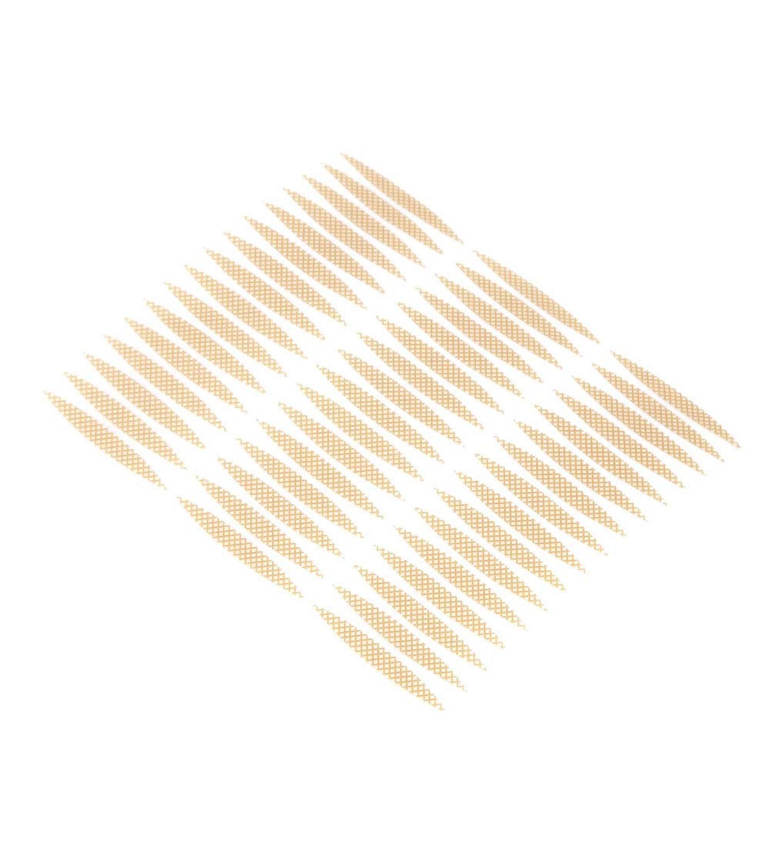72 Pairs Breathable Double Eyelid Tape Adhesive Sticker for Charming Double Fold Eyelid Skin Friendly and Long Lasting (1302 skin color model) - Buy Online on GoSupps.com