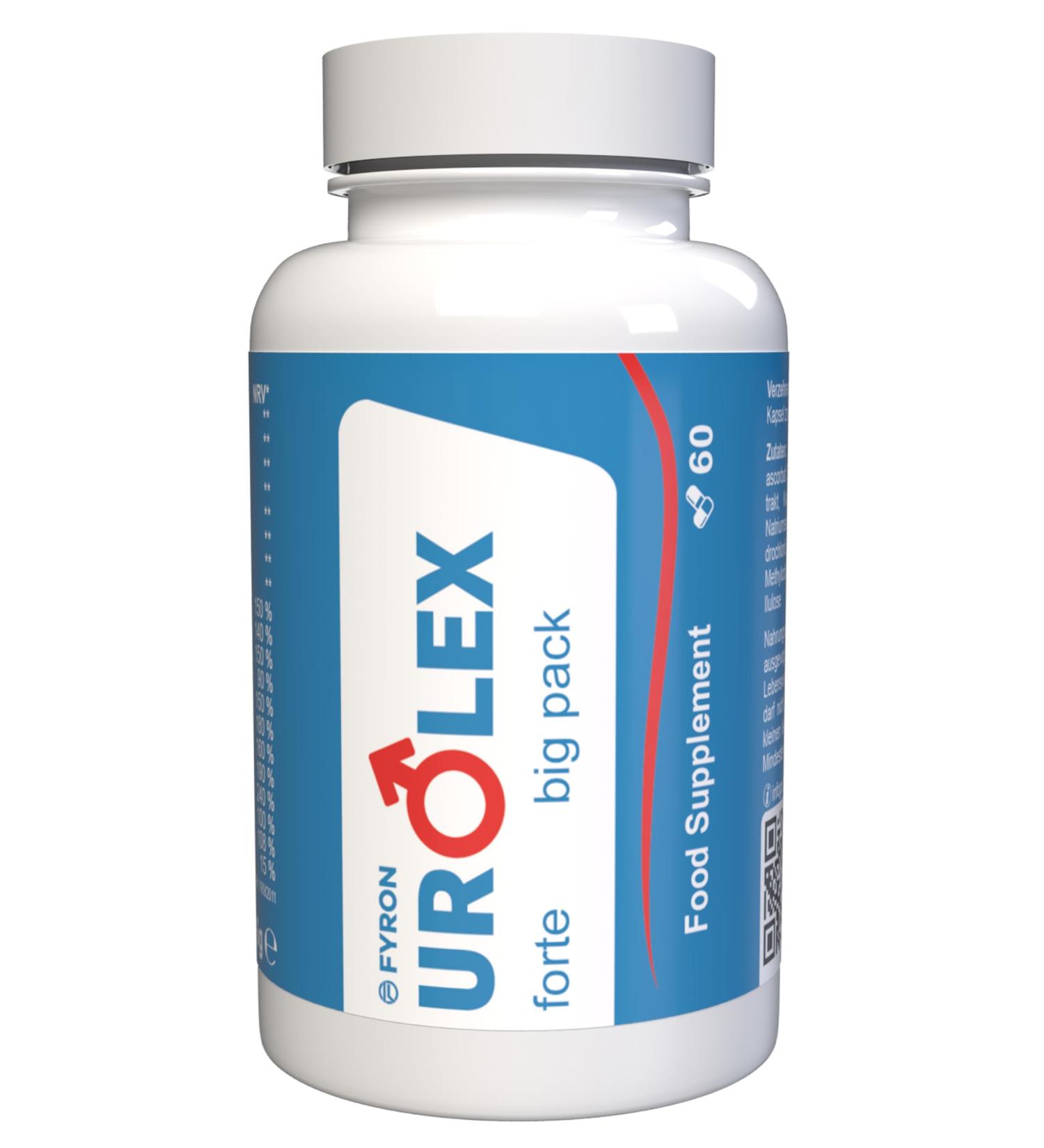  Niko-Ex Urolex for men - 60 capsules - Buy Online on GoSupps.com