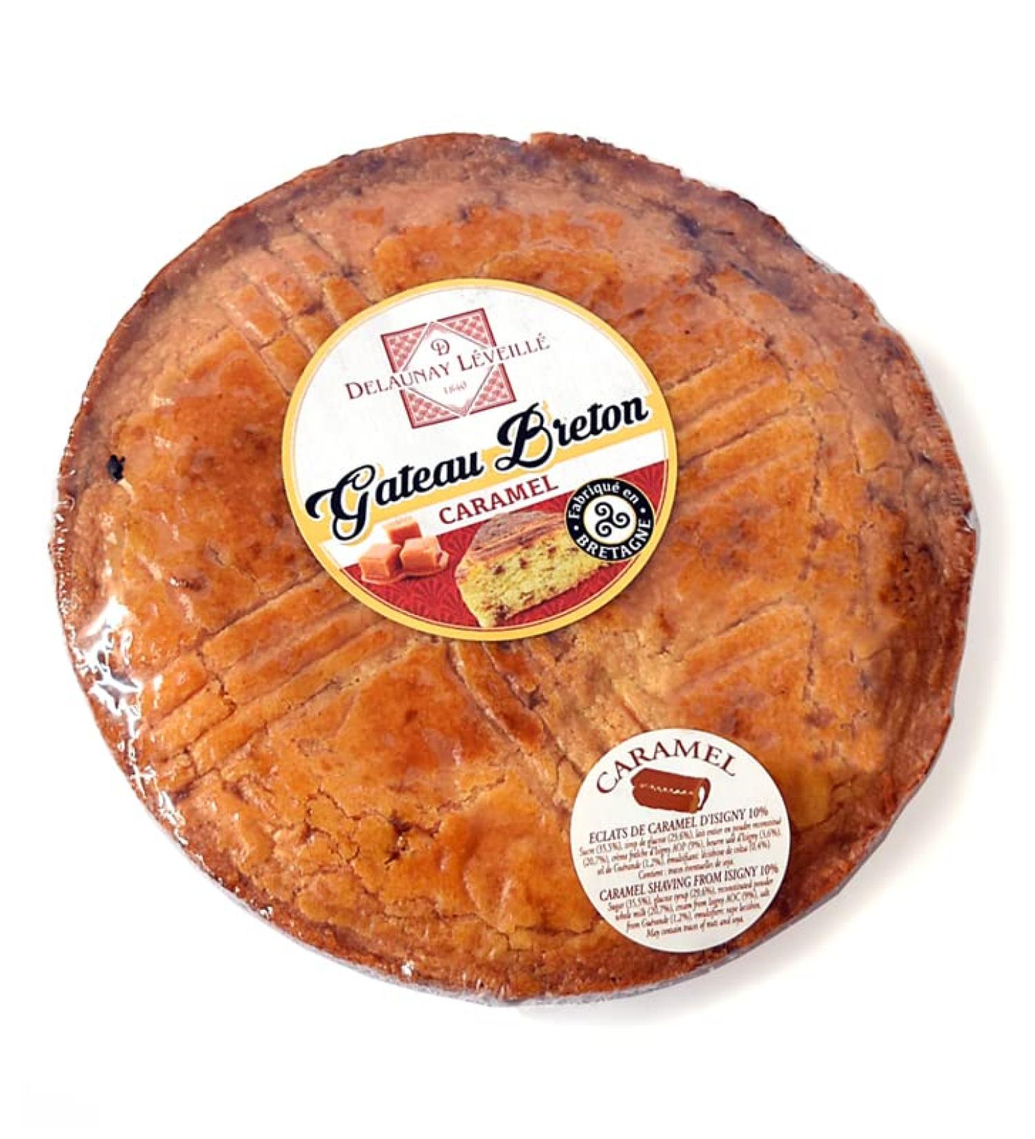 Breton cake filled with salted butter caramel 350g