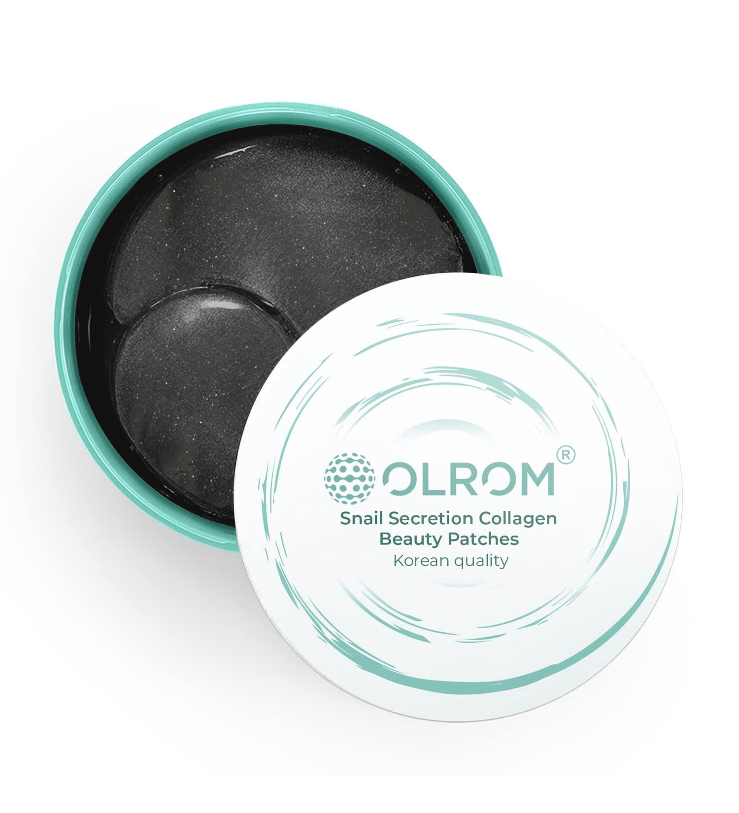 Collagen Under Eye Patches - 60 Pieces Dark Circle & Puffy Eyes Mask, Snail Secretion Gel, Korean Skincare for Men & Women - Buy Online on GoSupps.com