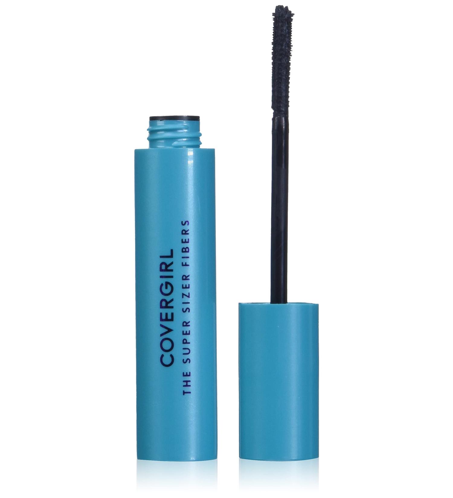COVERGIRL The Super Sizer Fibers Mascara in Very Black - 0.4 Oz (1 Count) - Buy Online on GoSupps.com