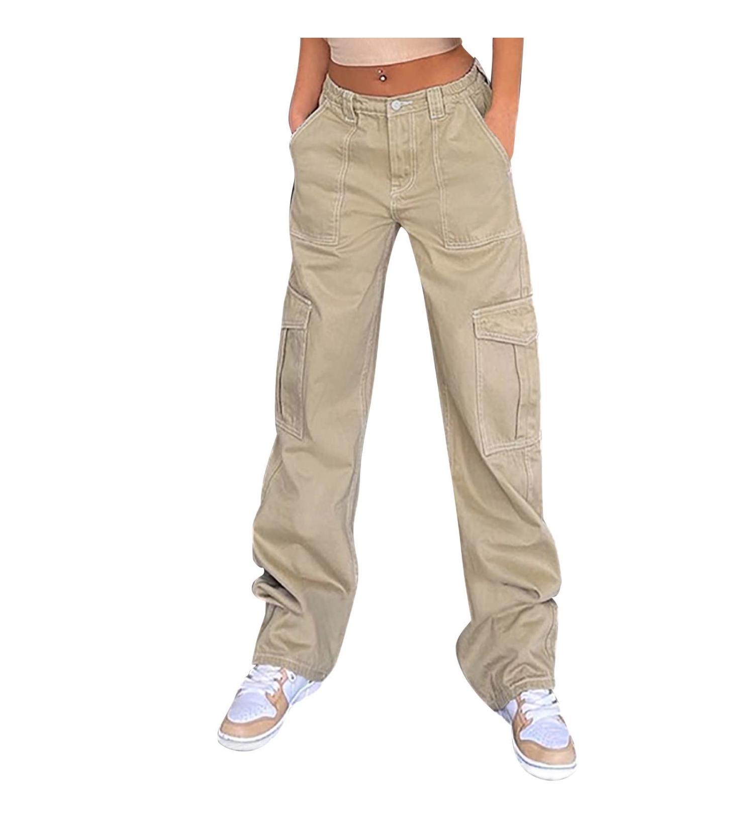 Shop Y2K Women's Parachute Cargo Pants | Vintage 90s E-Girl Streetwear | International Shipping - Buy Online on GoSupps.com
