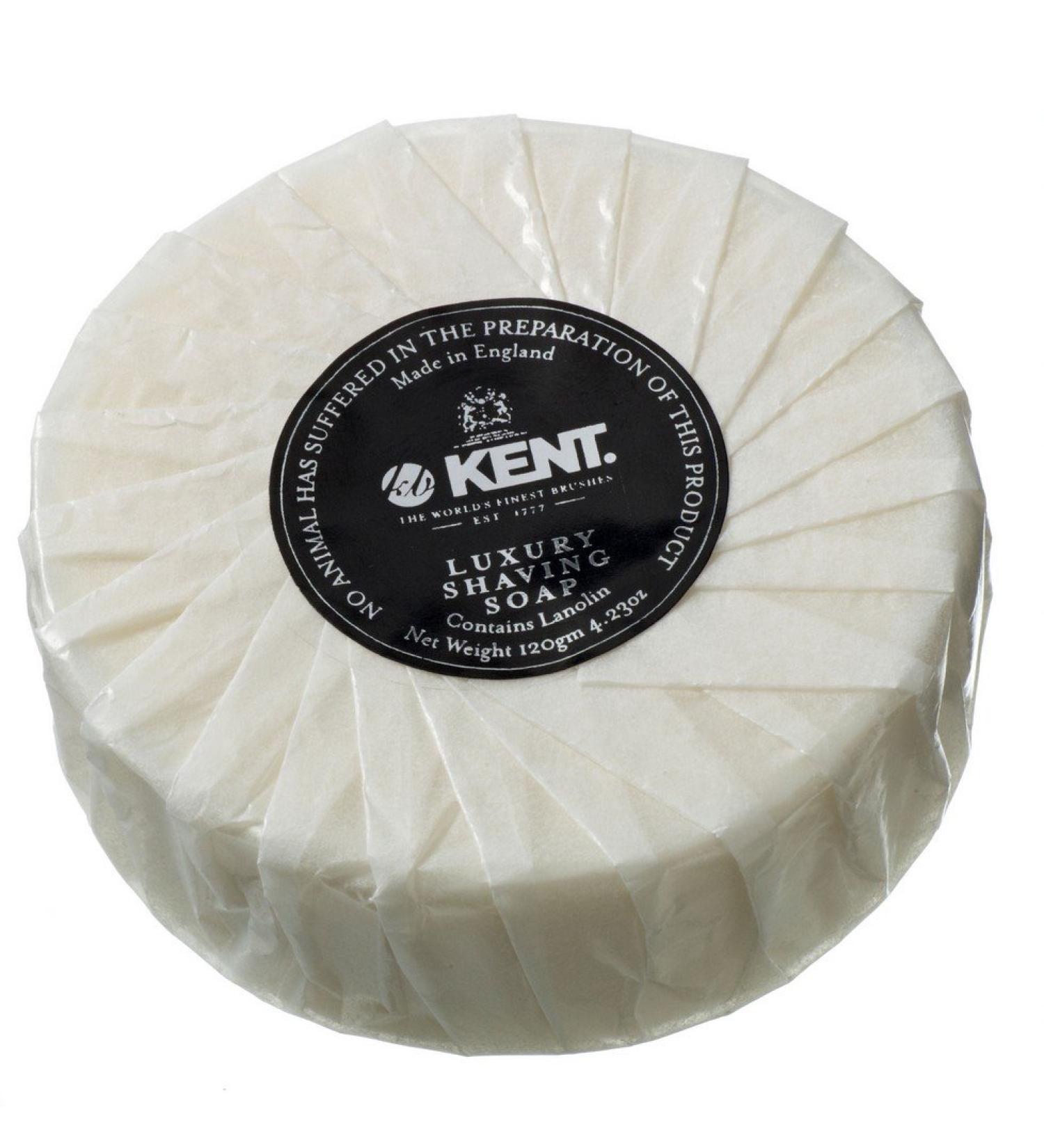 Kent Mens Luxury Shaving Soap Bar - 120g (PACK OF 1)