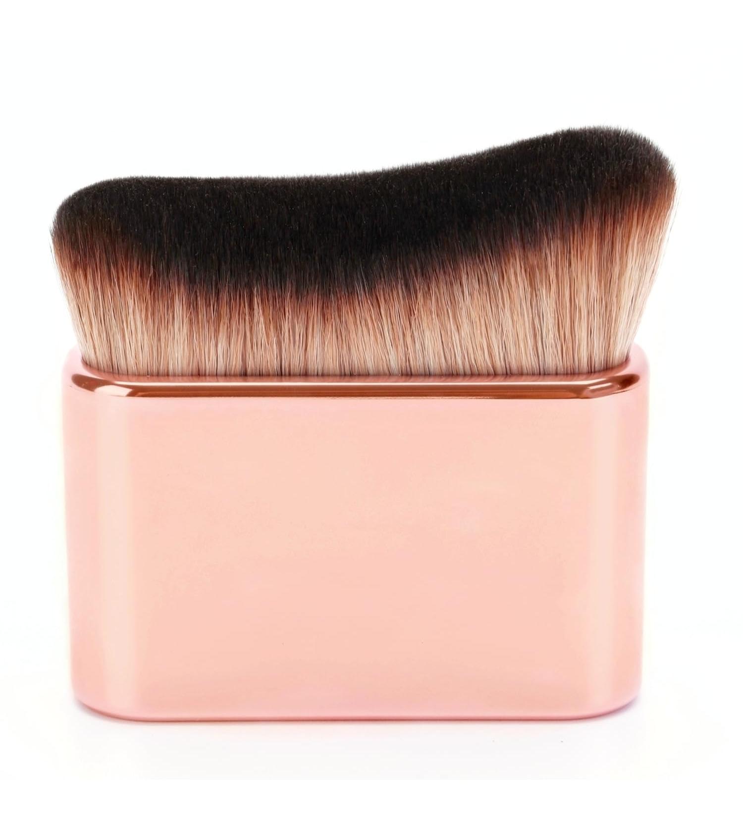Self Tan Brush Kabuki - Best Body Makeup Brush for Self Tanner & Tanning Mousse | Liquid Foundation & Bronzer Applicator - Buy Online on GoSupps.com