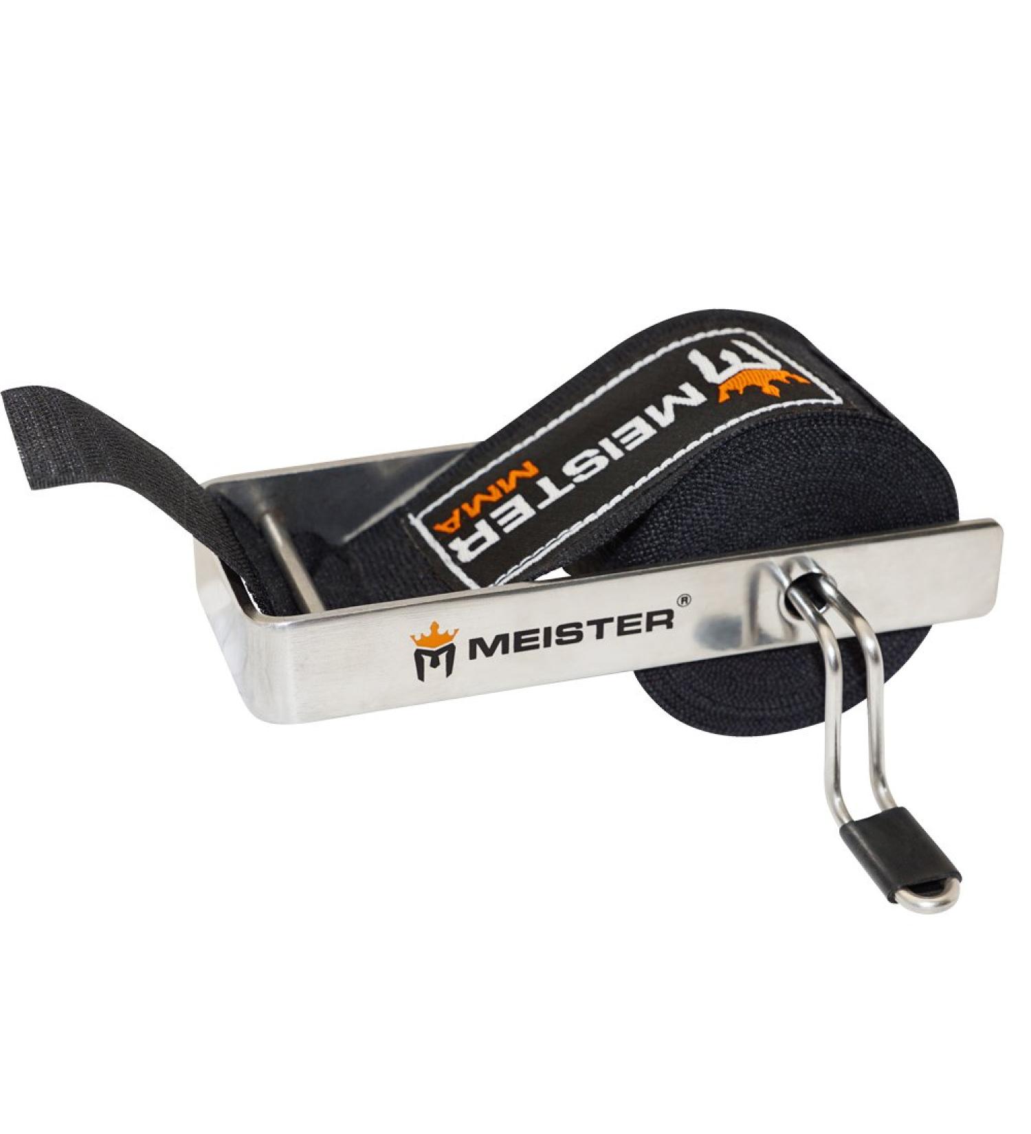Meister MMA Portable Hand Wrap Roller - Stainless Steel | Easy Hand Wrapping Tool - Buy Online on GoSupps.com