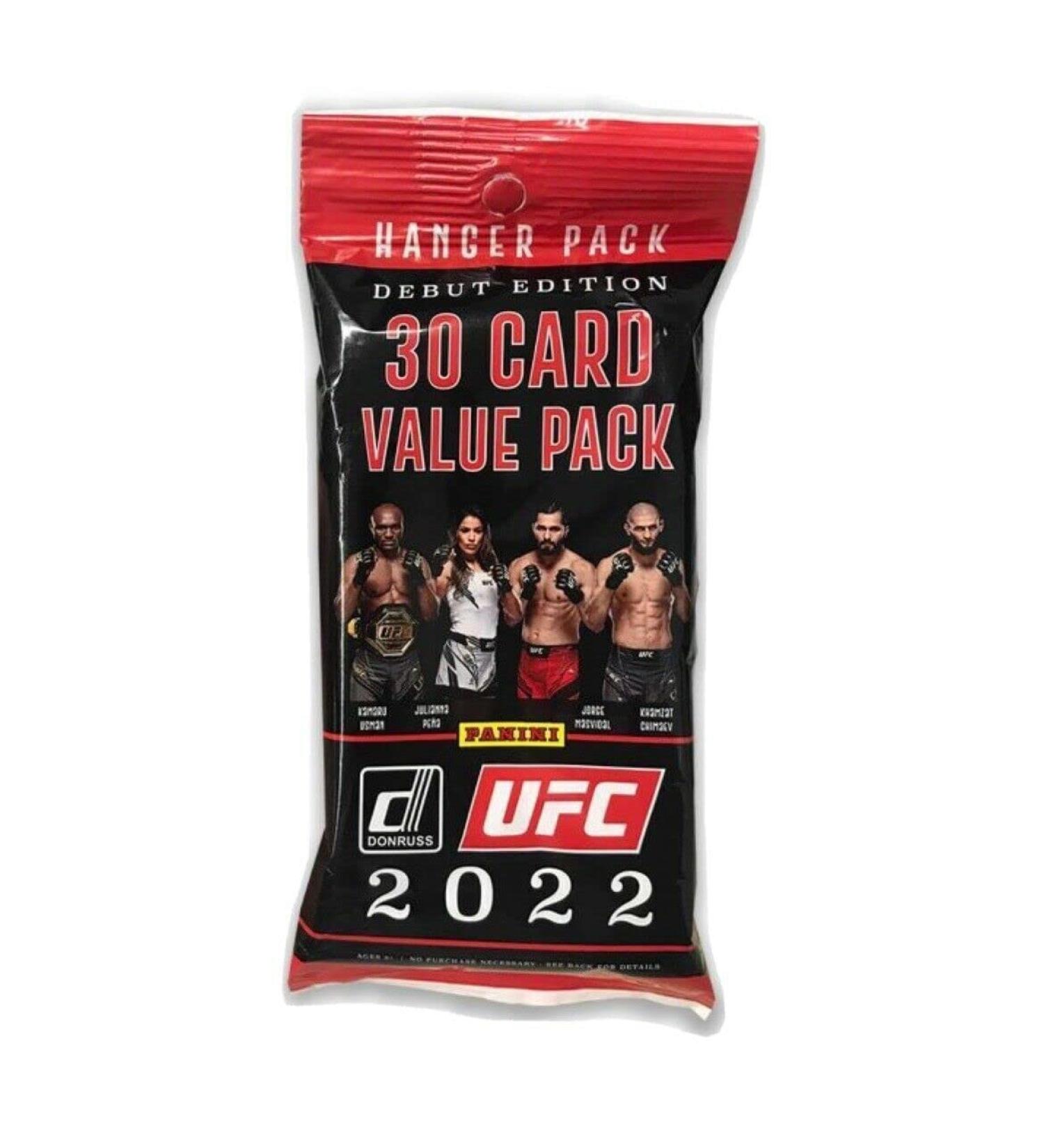 2022 UFC Donruss Debut Edition Hanger Pack (30 Cards)