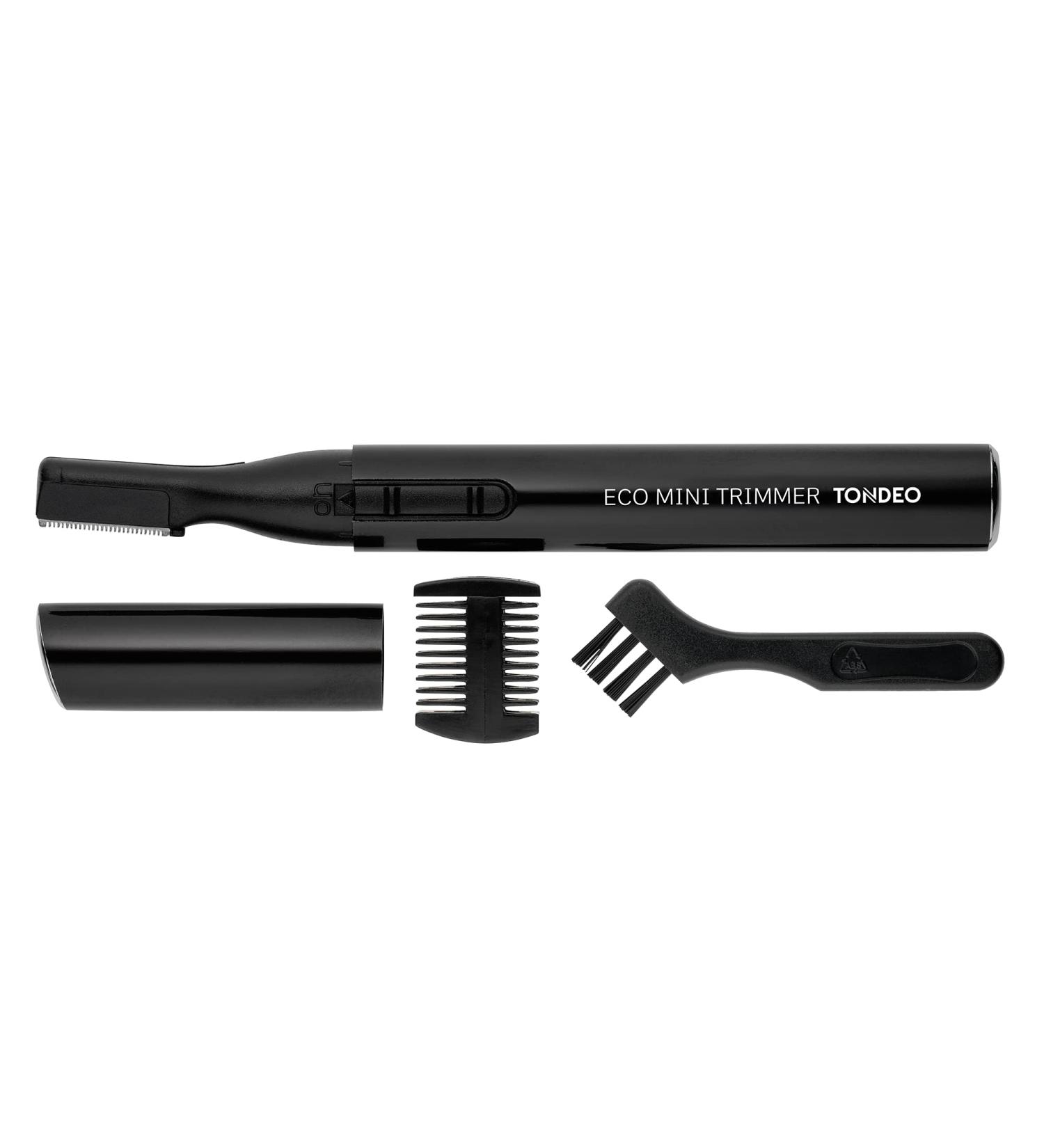 TONDEO Hair Clipper ECO Mini Trimmer Black - Eyebrow Ear & Nose Hair Grooming - International Shipping Available - Buy Online on GoSupps.com