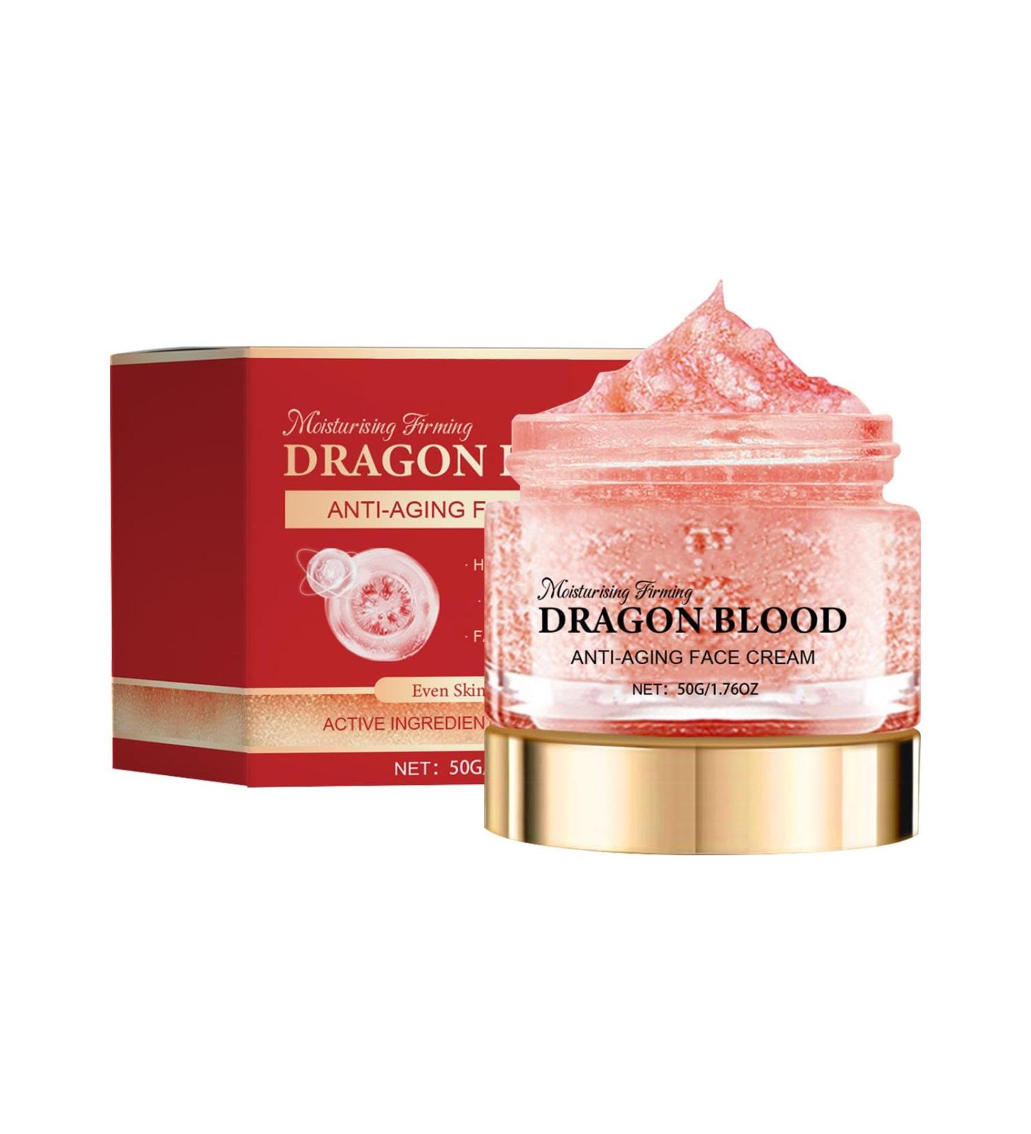 Dragon Blood Facial Cream | Dragons Blood Face Cream | Dragon Blood Anti-Aging Face Cream | Dragon Blood Moisturizing Cream | Hydrating Moisturizer Nourishing Face | Fade Fine Lines Firming & Lifting - Buy Online on GoSupps.com