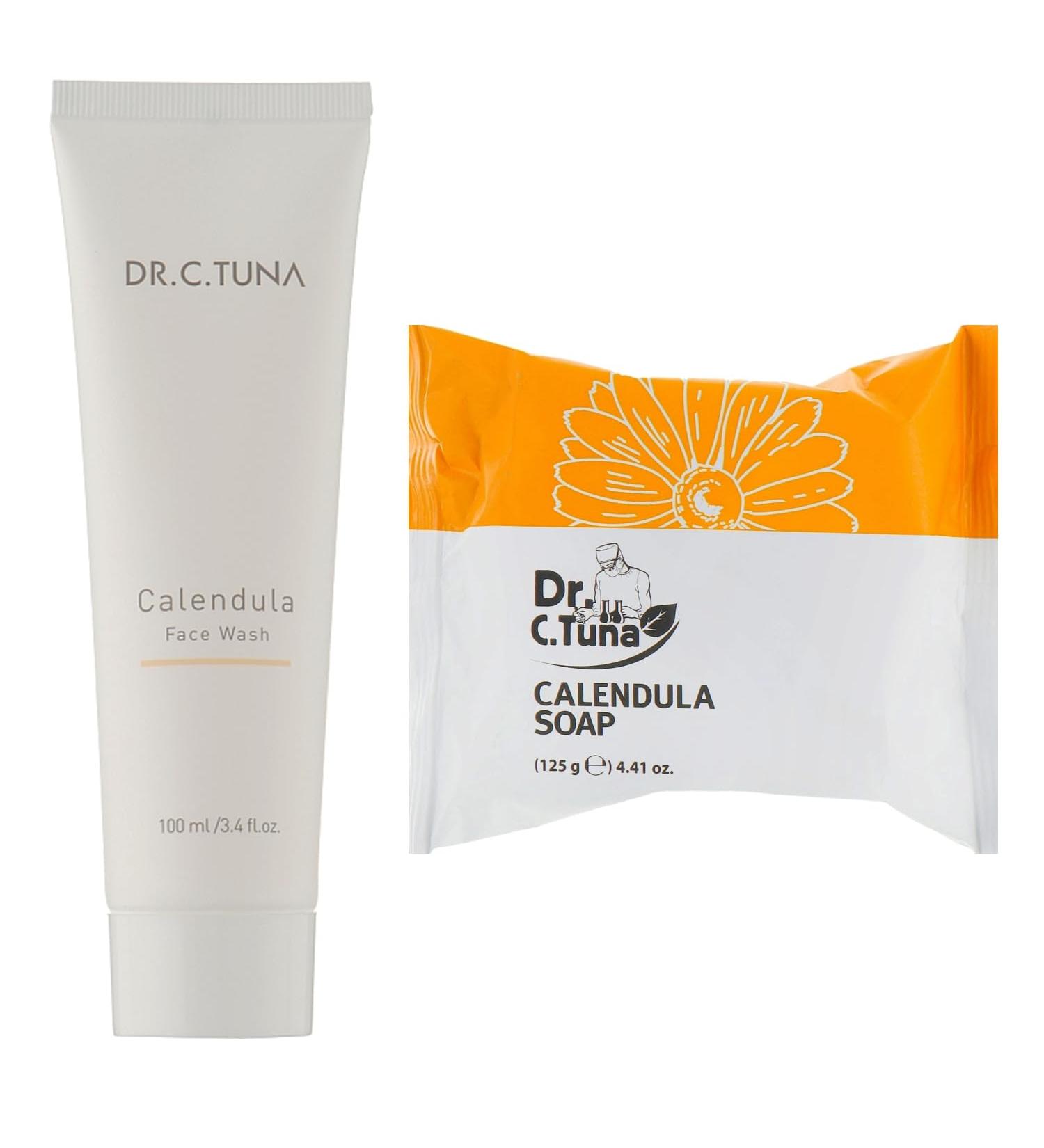 Farmasi Calendula Duo: Calendula Cleansing Face Gel & Calendula Natural Soap