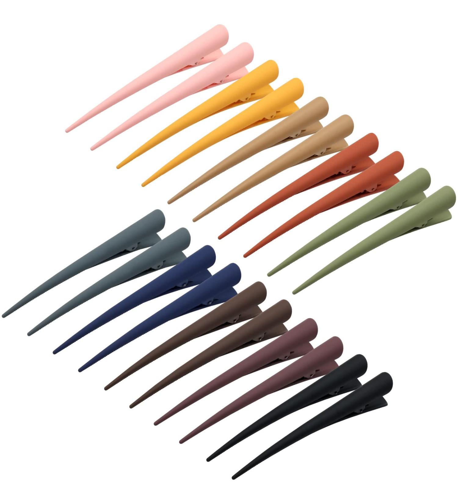 Cinaci 20PCS Colorful Plastic Alligator Hair Clips - 4.7 Inch Long Hair Barrettes for Styling Women Girls - Buy Online on GoSupps.com