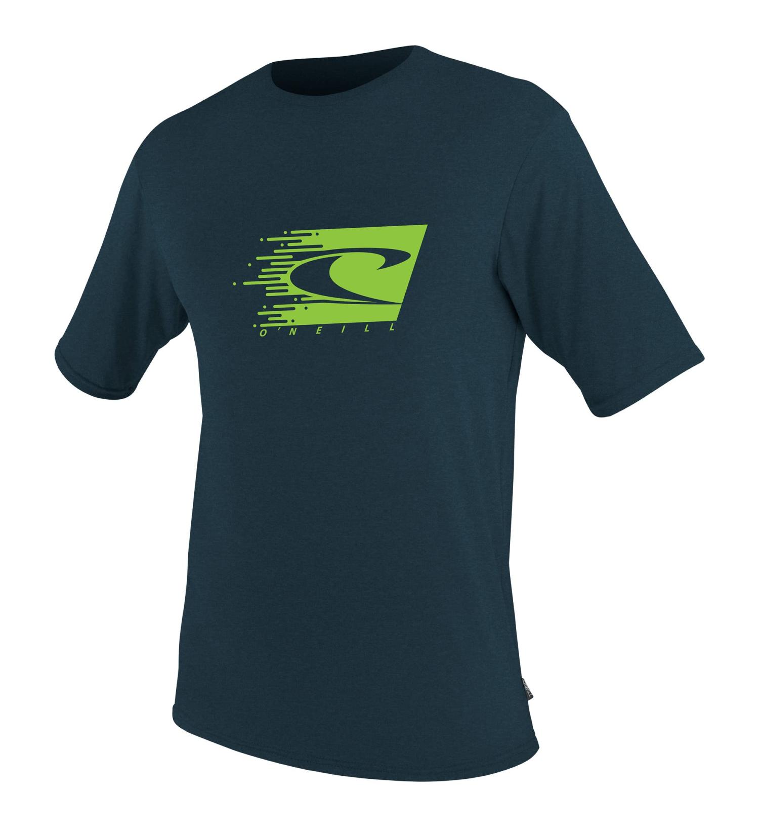 O'Neill Boys' Youth Hybrid Short Sleeve Sun Shirt Cadet Blue 12 | Wetsuits - Buy Online on GoSupps.com