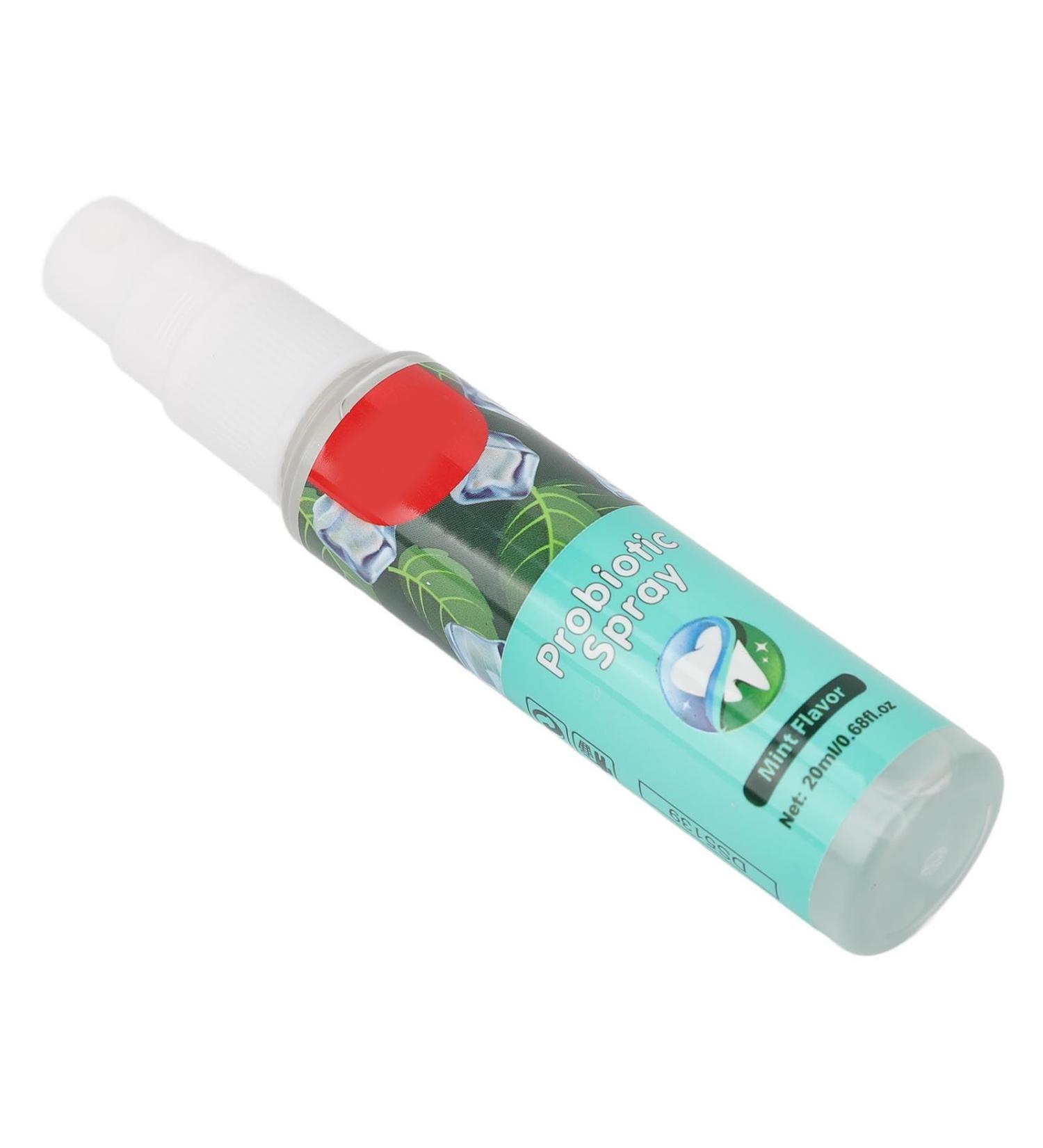 Mouth Freshener Spray Relieve Dry Mouth Oral Spray Refreshing Odor Removal Mint Ingredients 20ml Portable Long Lasting for Dating - Buy Online on GoSupps.com