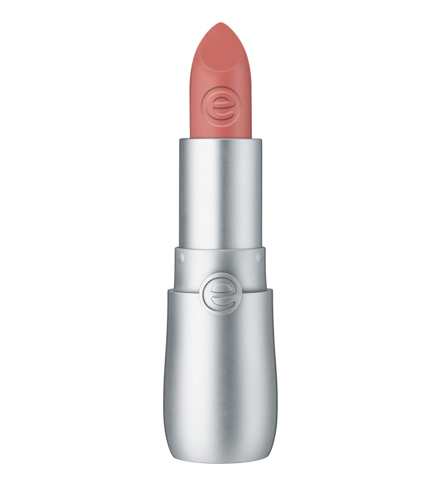 Essence Velvet Matte Lipstick No. 13 Soft Peach - Vegan Oil-Free Alcohol-Free Matte Lip Color (3.8g) - Buy Online on GoSupps.com