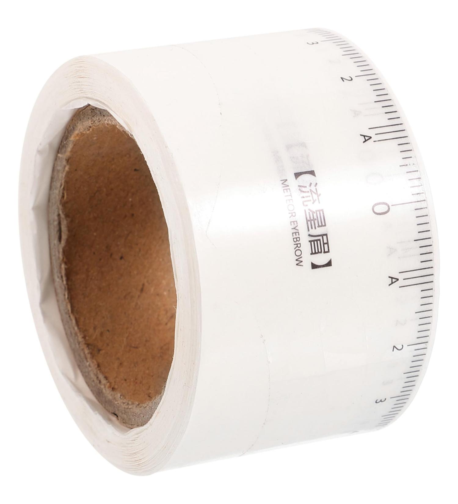 Housoutil Brow Ruler Sticker 1 Roll Stickers Disposable Microblading Ruler Brow Mapping Pen Marker Pen Labeling Conjoined - Buy Online on GoSupps.com