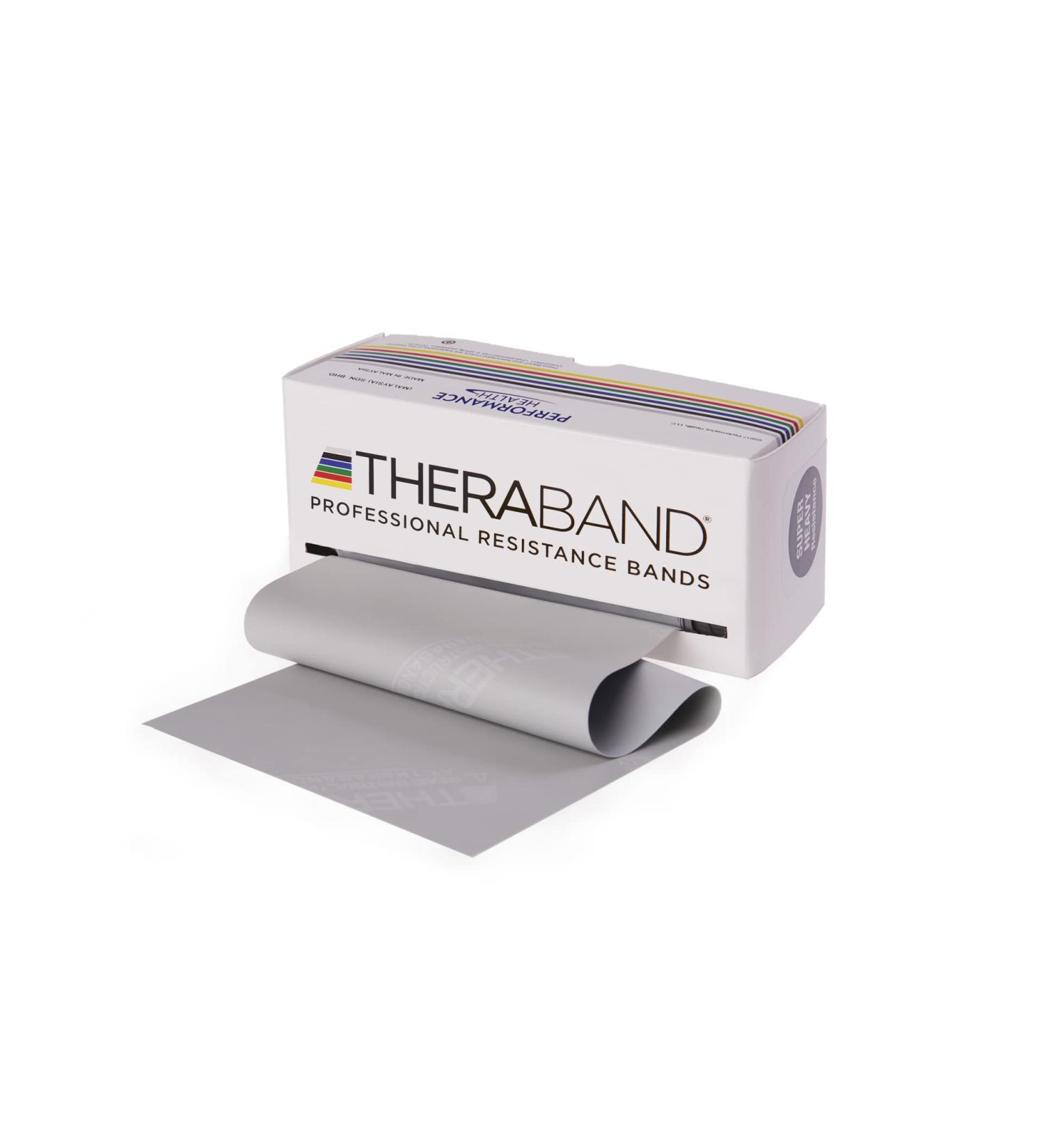 Theraband Original Fitness Band | Super Heavy Resistance Band for Strength Training & Weight Loss | 5.5m for Home & Gym | Professional Quality - Buy Online on GoSupps.com