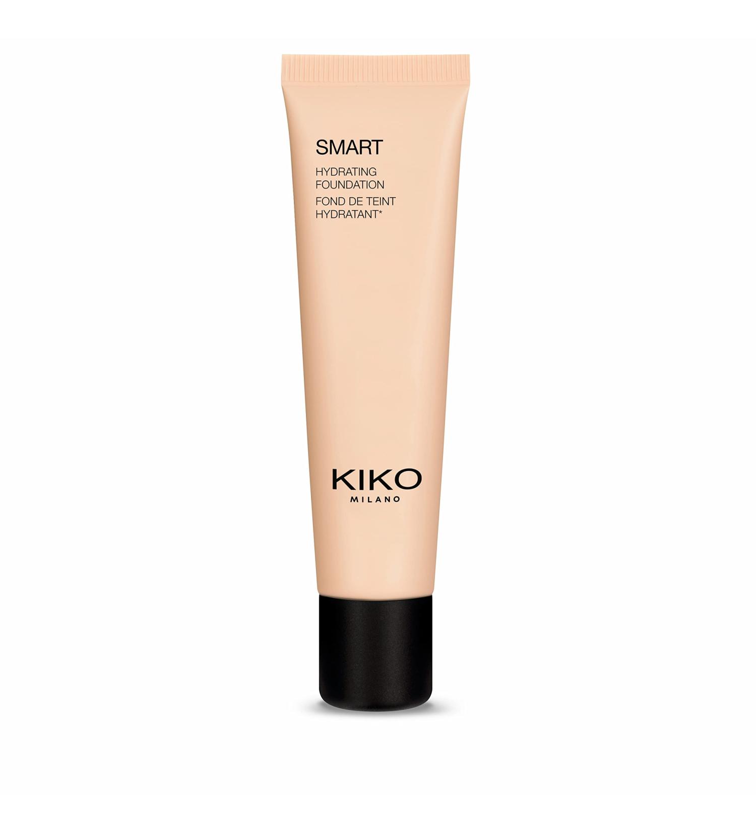 KIKO Milano Smart Hydrating Foundation 15 - N 20 | Fond de Teint Fluide Hydratant et Uniformisant