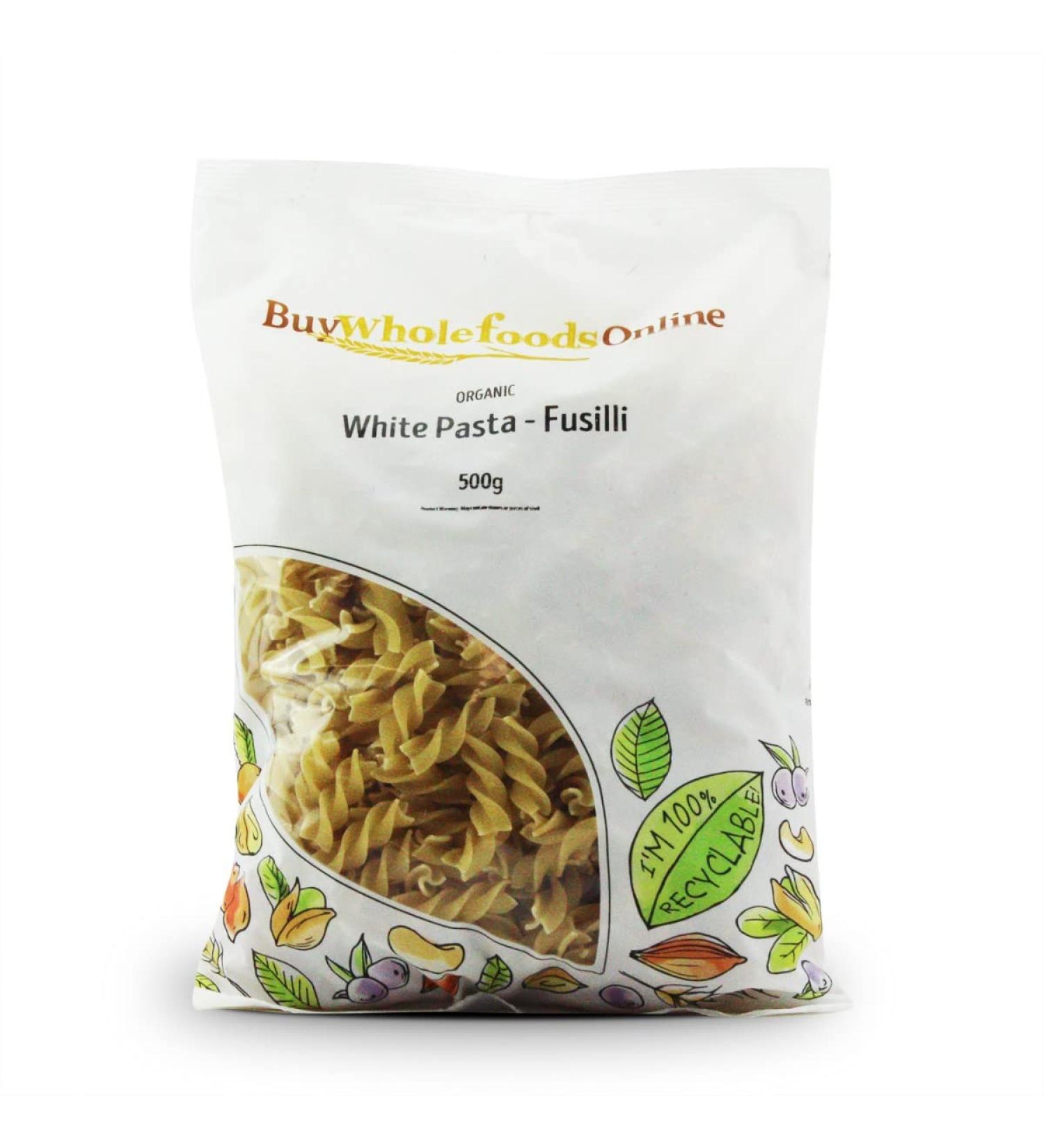 Organic White Pasta - Fusilli 500g