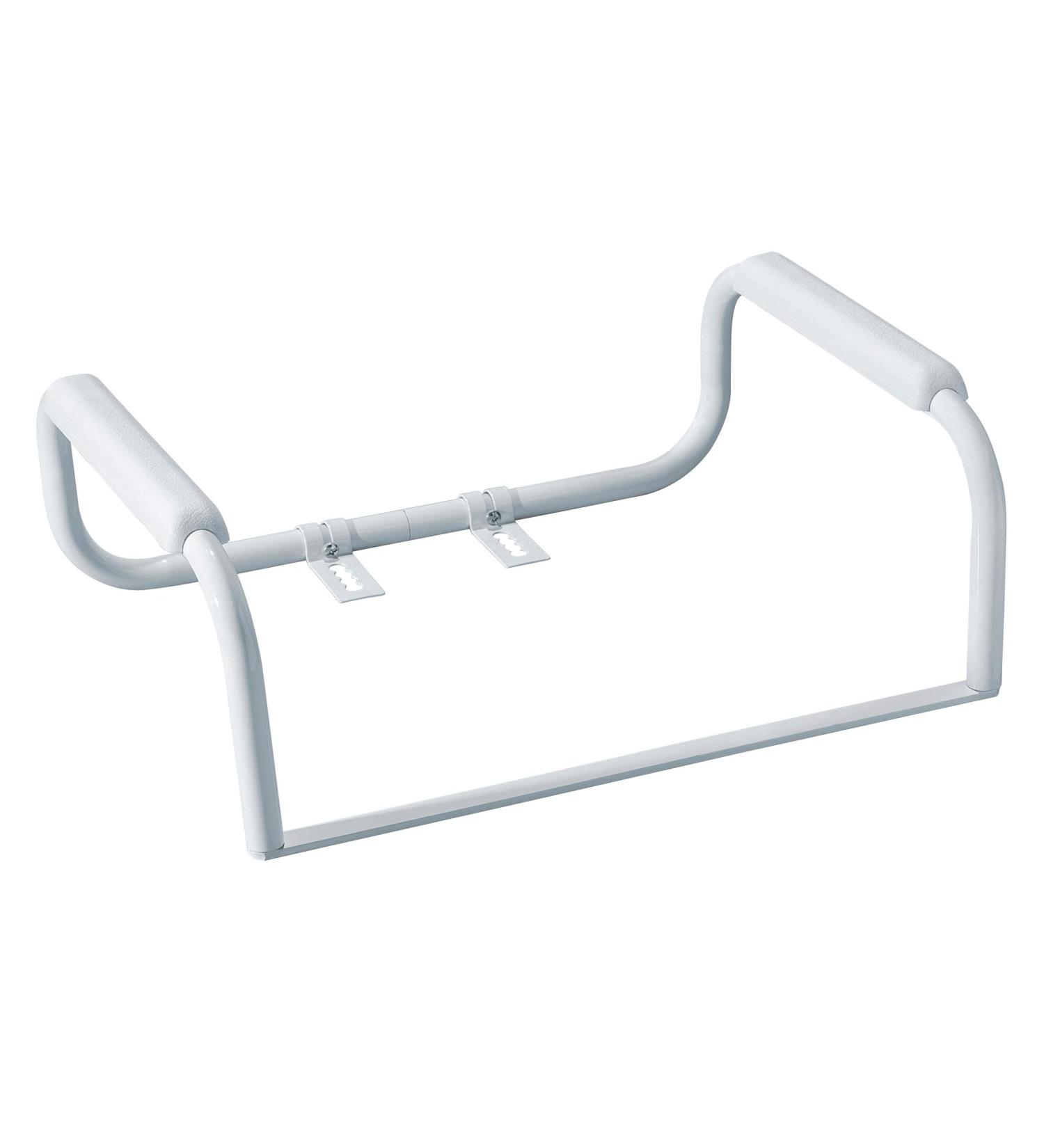 Moan DN7015 Home Care 23.25-Inch Toilet Safety Bar Rails - Glacier | Sturdy Bathroom Support - Buy Online on GoSupps.com