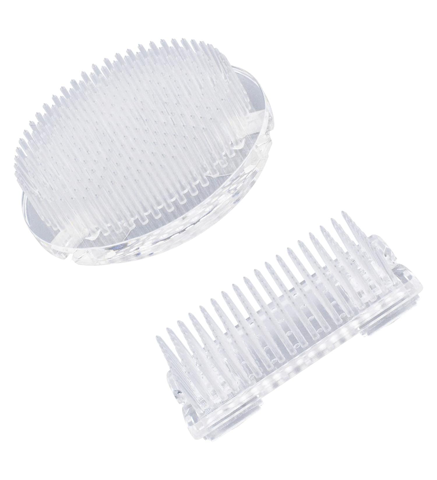 2Pcs Flower Frog Clear Plastic Ikebana Kenzan Frog Japanese Flower Holder for DIY Flower Craft - Buy Online on GoSupps.com