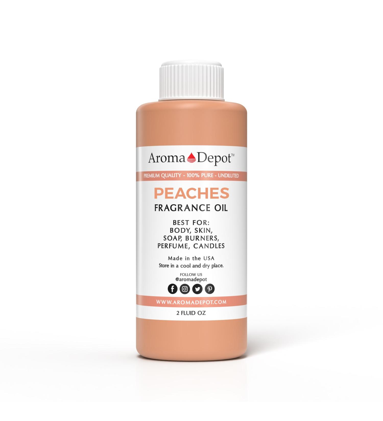 Buy Aroma Depot Peach Type Perfume | Premium Quality Body Oil - 7 Sizes Available | Uncut Fragrance Oil (60ml - Buy Online on GoSupps.com