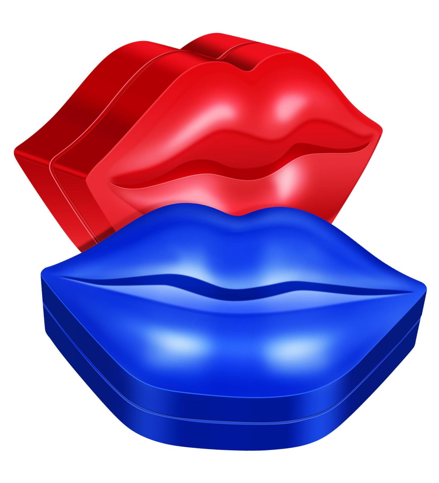 2 bo tes Masques Exfoliants pour L vres Hydratants Forme de L vres Bo tes avec tui Pratique et Gerc es Produit Cosm tique pour Usage Domestique et Voyage - Buy Online on GoSupps.com