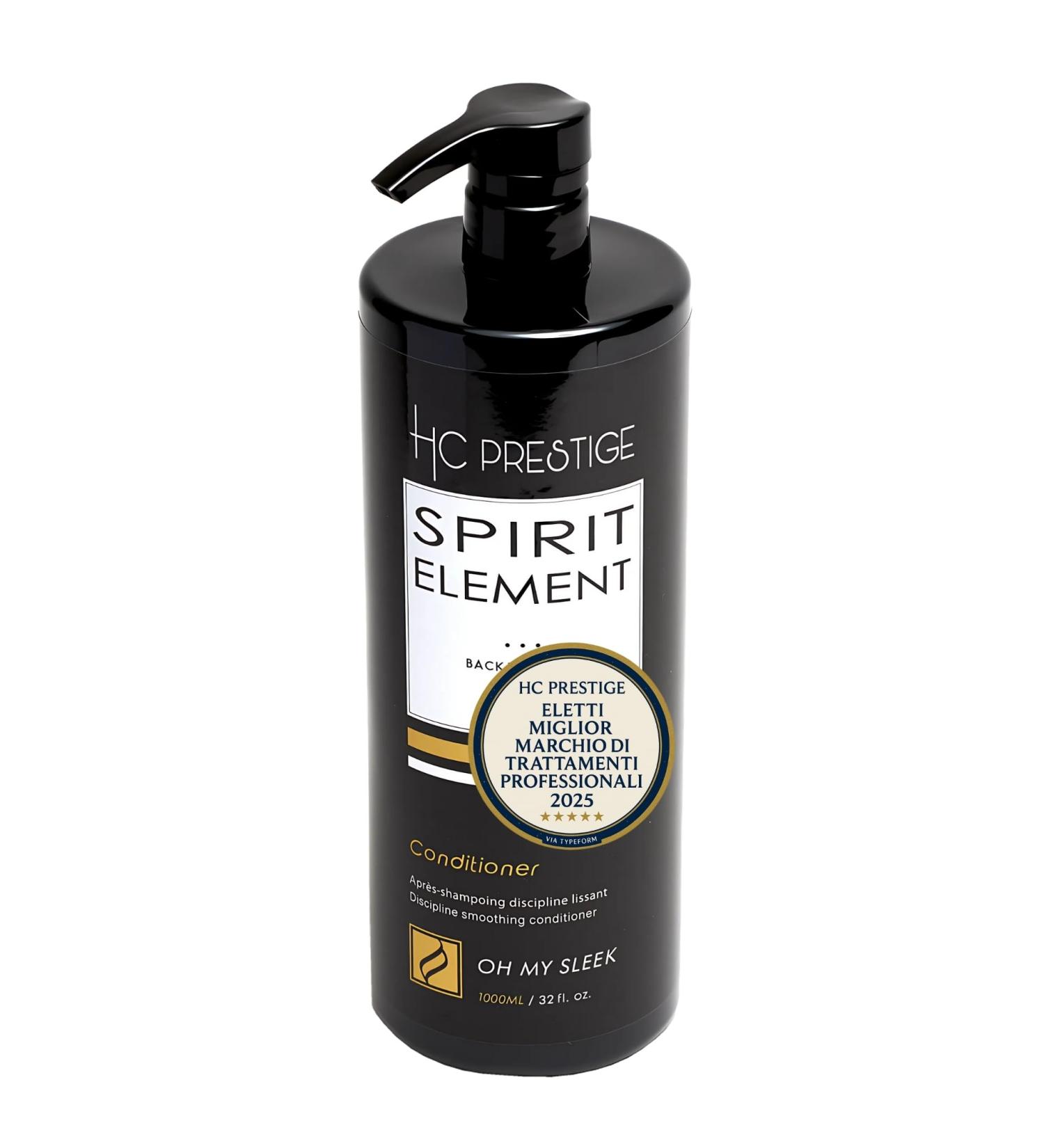  HC PRESTIGE OH MY SLEEK Sulfate-Free Leave-In Conditioner - Smoothing Leave-in Conditioner with Plant Keratin for Curly Hair - Professional Care Made in France - 1000ml - Buy Online on GoSupps.com