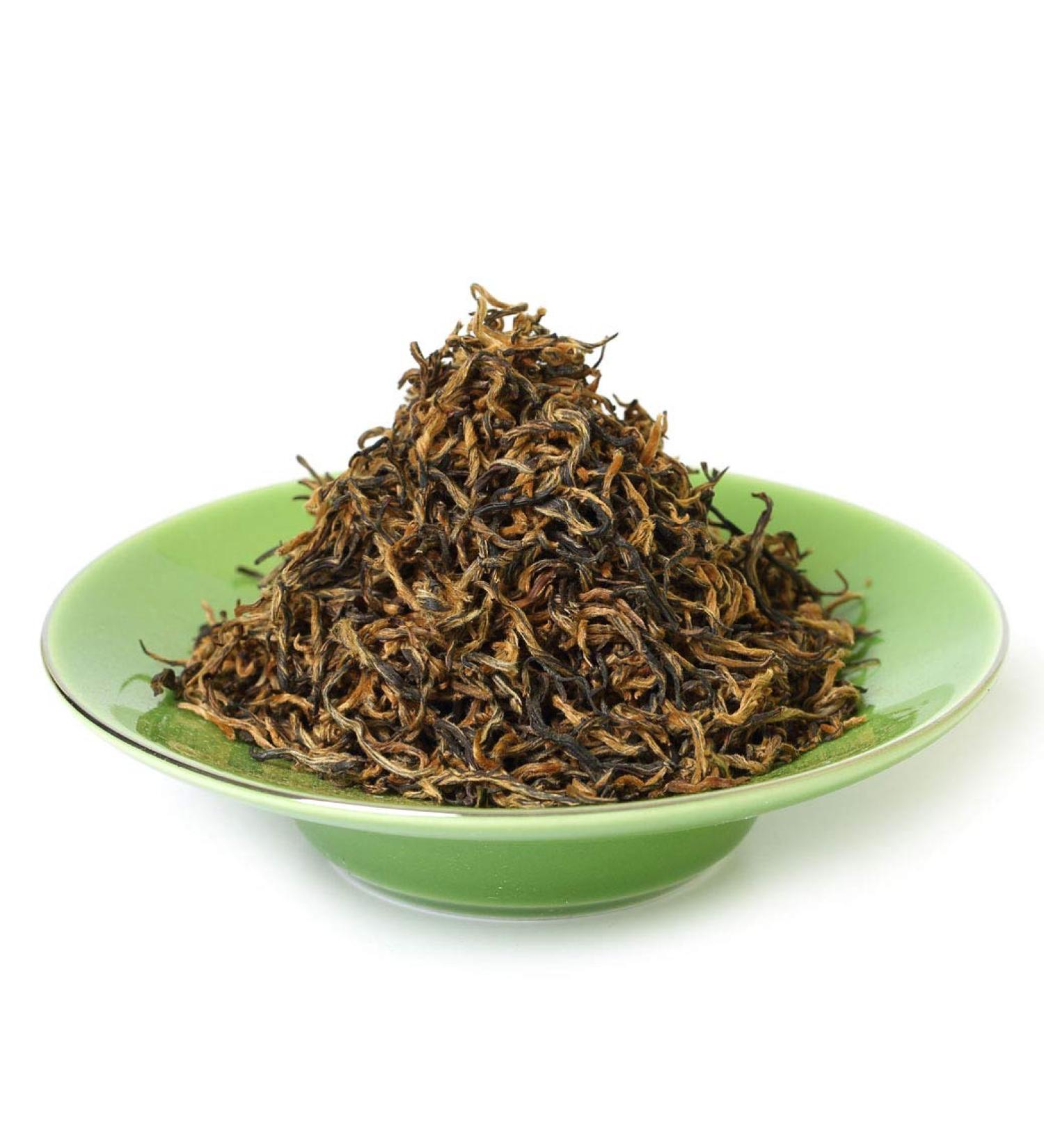 GOARTEA Th Noir 2Pcs 250g / Total 17.6oz Supreme Black Tea Bags Lapsang Souchong Tea Loose Leaf Chinese Black Tea Th Noir - Golden Buds - No Smoky Taste - Buy Online on GoSupps.com