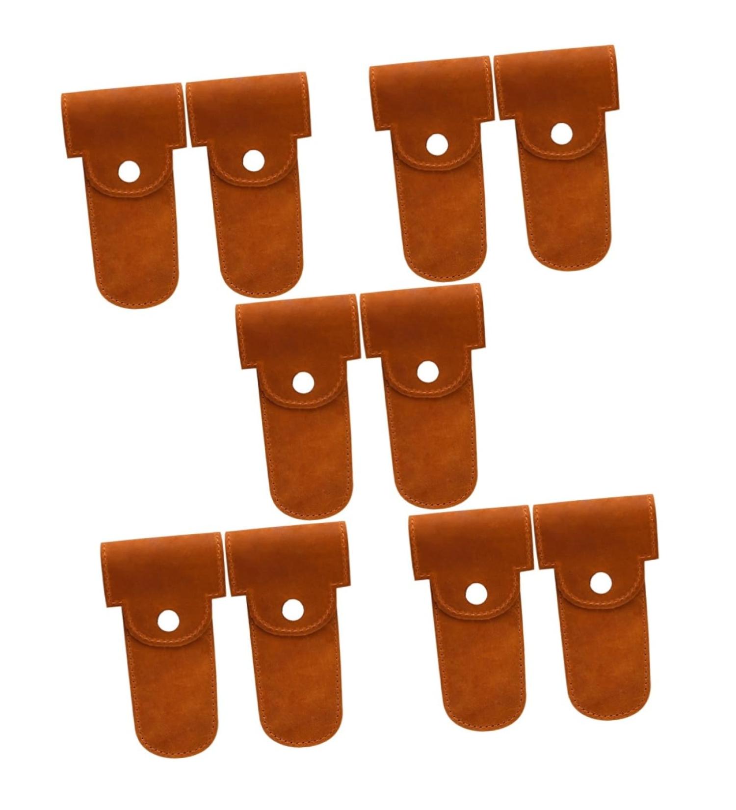 FRCOLOR 10-Pack Razor Case Storage Bag | Henson Razor Protection | Old-Fashioned PU Travel Accessories - Buy Online on GoSupps.com