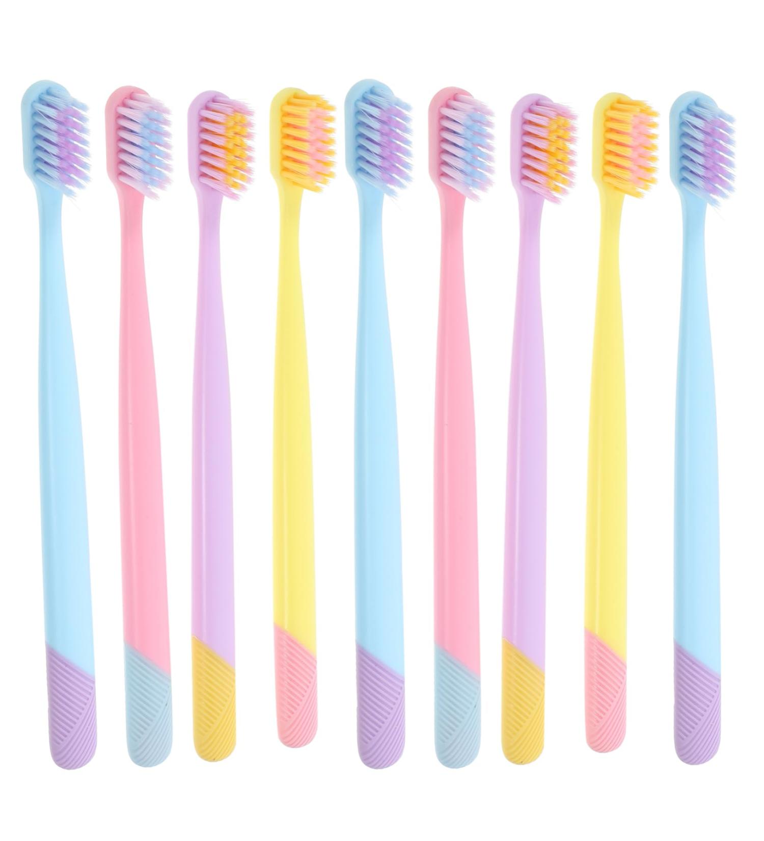 Fomiyes 10th Soft Disposable Toothbrushes with Wraps | Perfect for Travel & Hygiene | Buy Online - Buy Online on GoSupps.com