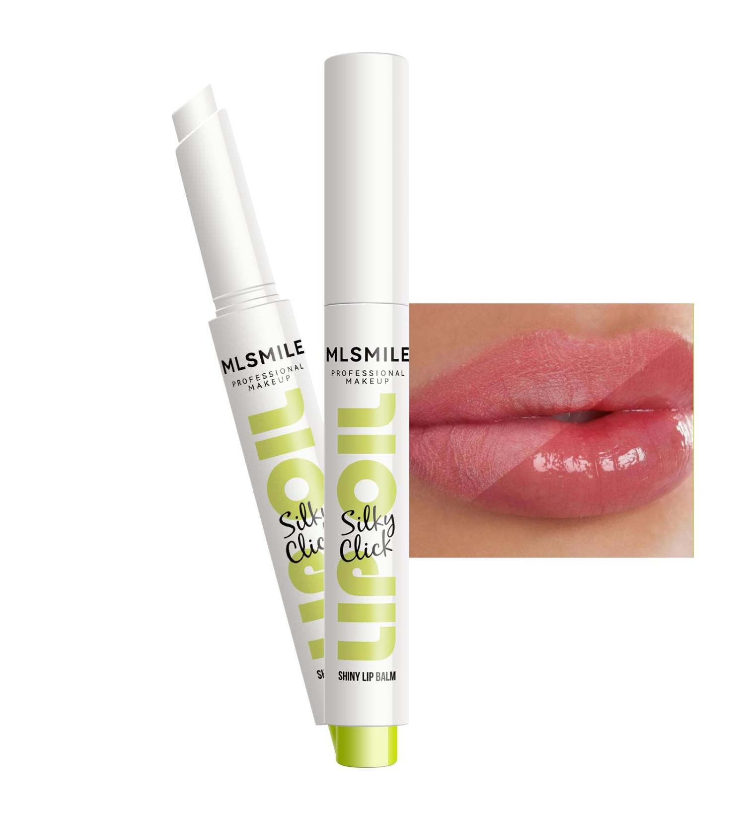 Hydrating Lip Balm lip Balms Natural Glossy Finish long Lasting Moisturizing Lip Care Balm Repairing Lip Lines And Prevents Dry Cracked Lip Care Gift For Girls Women (01# Colourless) - Buy Online on GoSupps.com