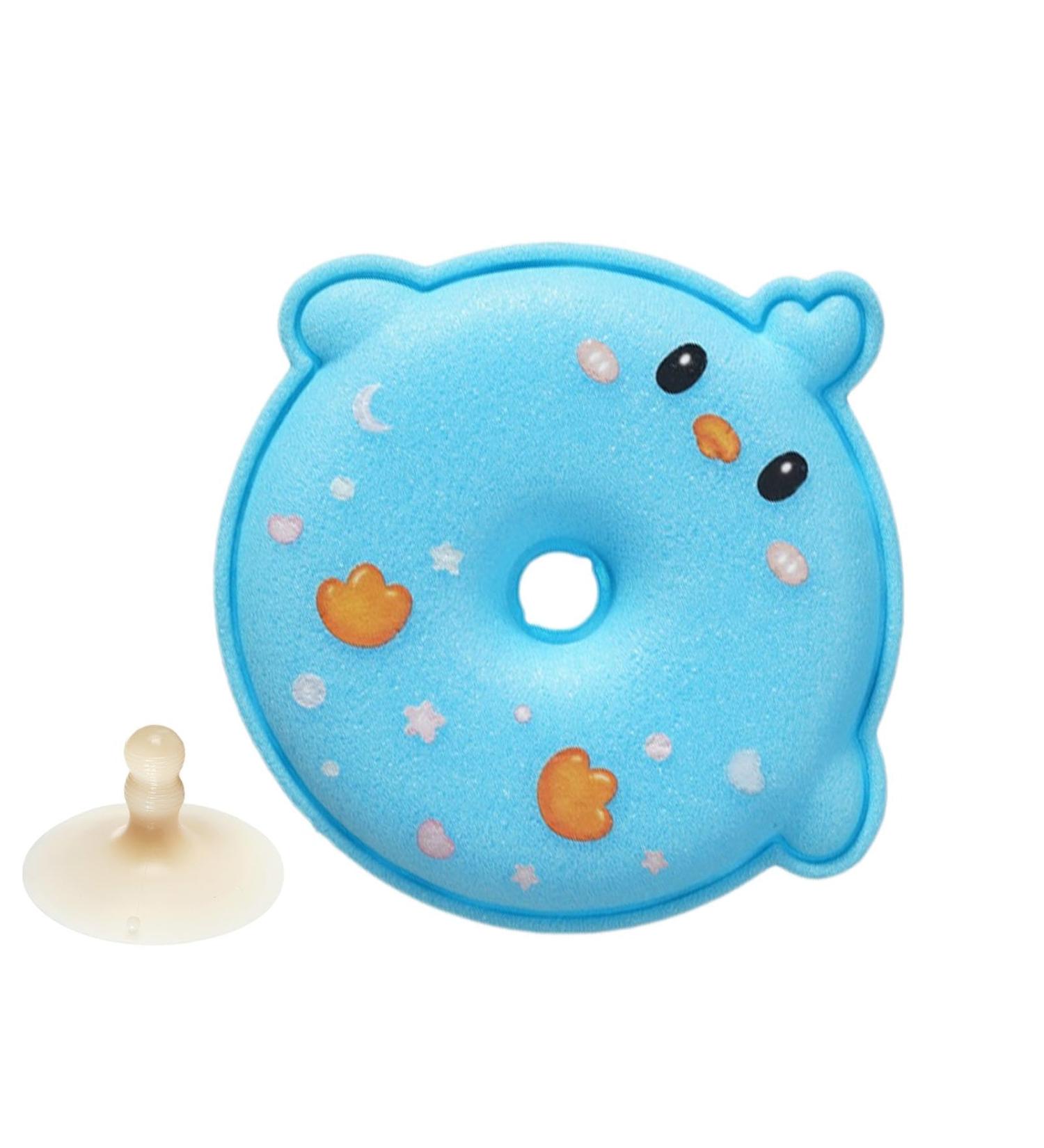 Shower Sponge for Body Scrubber Sponge Bath Ball for Kids - Body Scrub Shower Ball for Hotel Bathroom Home Dormitory and Travel Blue - Buy Online on GoSupps.com