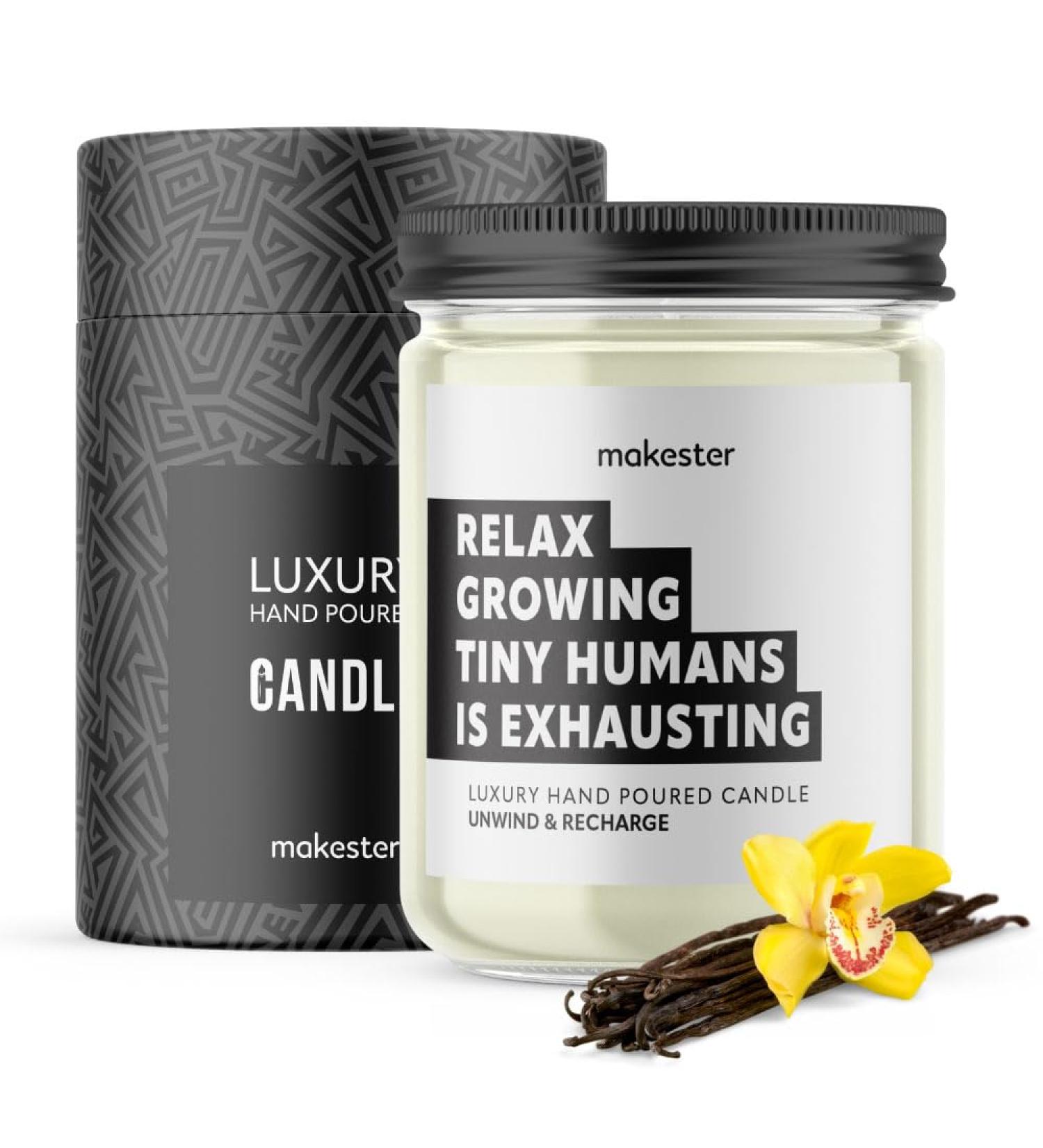 Mum to Be Candle - 220g Soy Wax with Vanilla Jasmine & Sugared Almond | Pregnancy & Baby Shower Gift - Buy Online on GoSupps.com