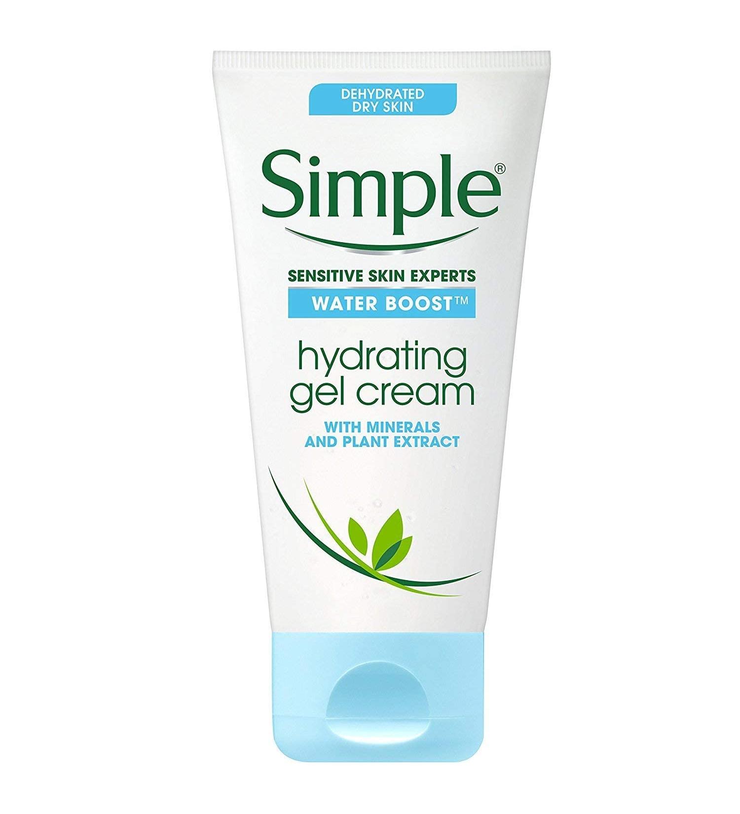 Simple Water Boost Hydrating Gel Cream 1.7 oz - Face Moisturizer - Buy Online on GoSupps.com