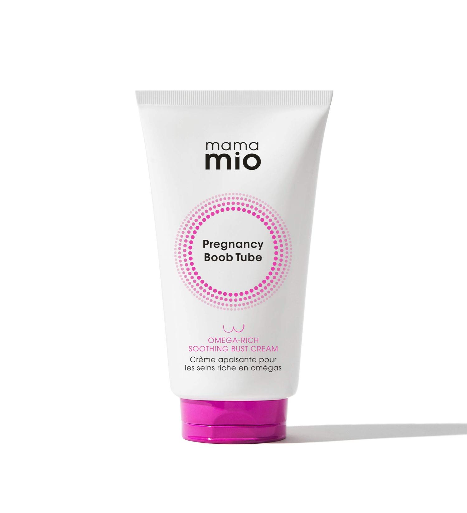 Mama Mio Pregnancy Boob Tube 125ml | Stretch Mark Protection Cream | 97% Natural | Safe for Breastfeeding - Buy Online on GoSupps.com