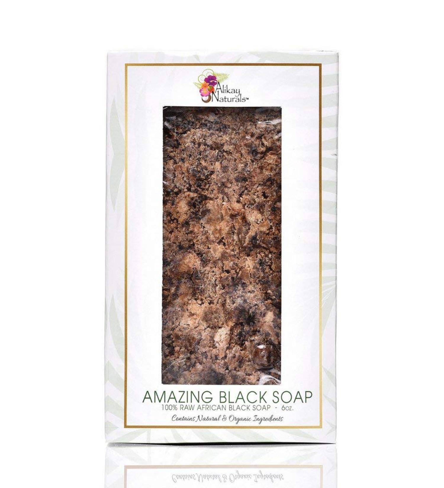 Alikay Naturals - Amazing Black- Soap 6oz  6 Oz