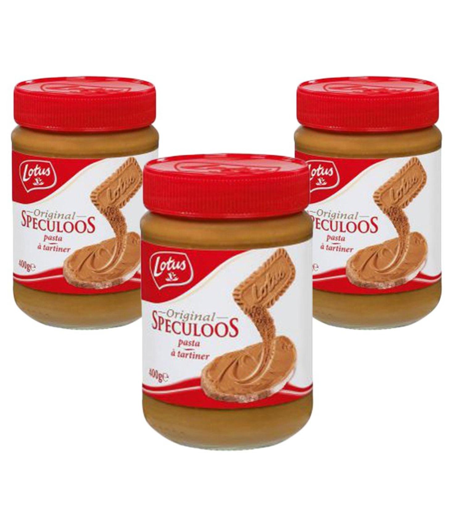 Lotus Lotus Speculoos Pasta Set of 3 jars of modeling clay 400g