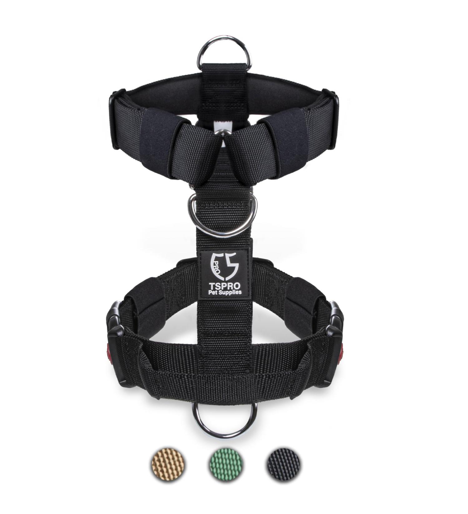 Buy Tspro Tactical Dog Base with Handle - Military Quality Padded & Robust Quick-Release - Medium Black Dog Gear (20-36 kg) - Buy Online on GoSupps.com