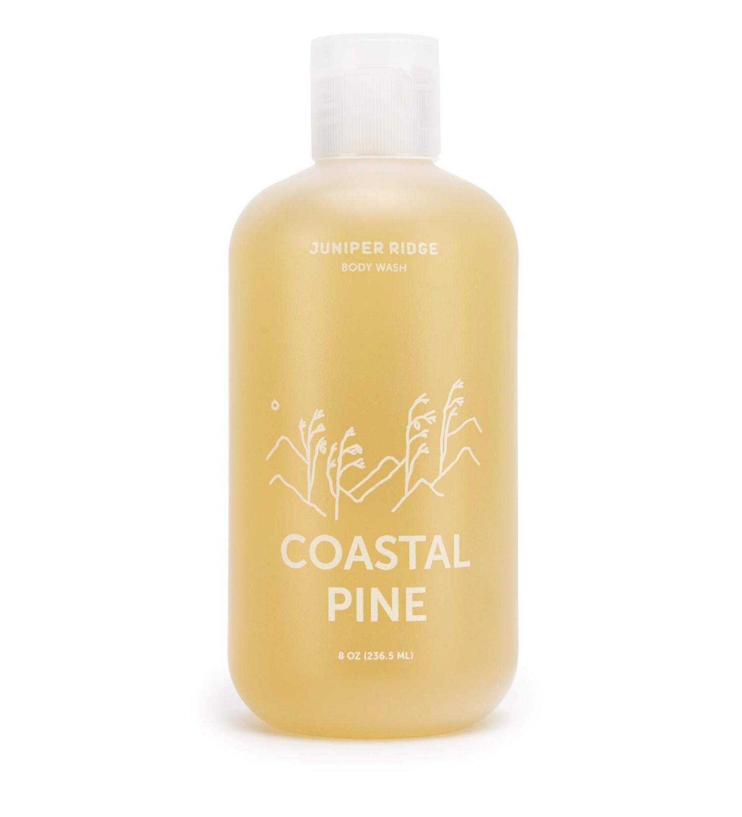 JUNIPER RIDGE Coastal Pine Body Wash - 8oz Concentrated Organic Vegan Castile Soap - Buy Online on GoSupps.com