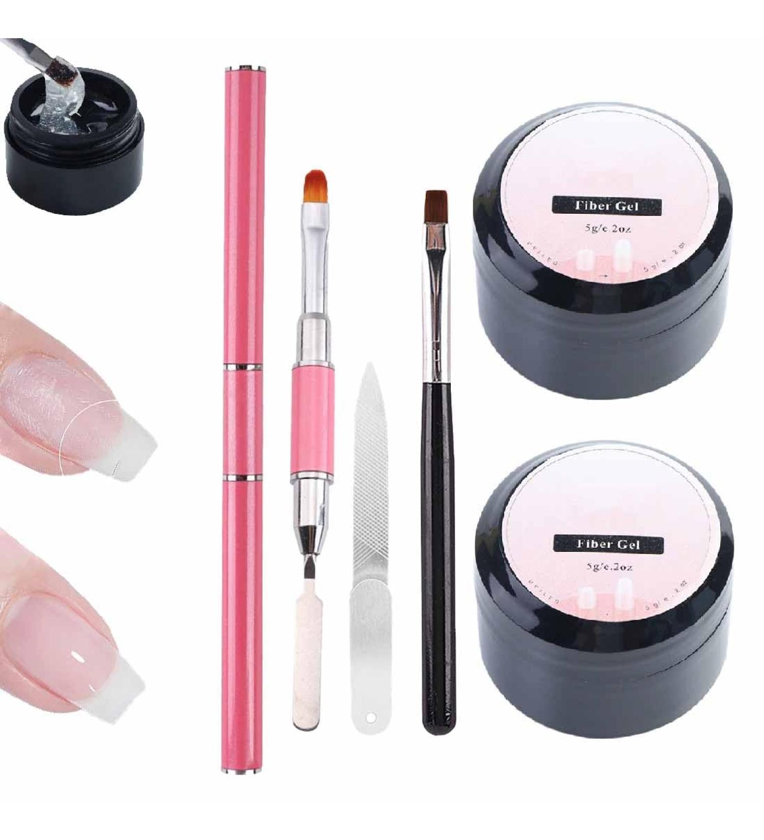 2 Pieces Nail Repair Protection Gel Instant Cracked Nail Repair Gel Broken Nail Repair Kit for Natural Nails Amazing Fixer and Hardener - Buy Online on GoSupps.com