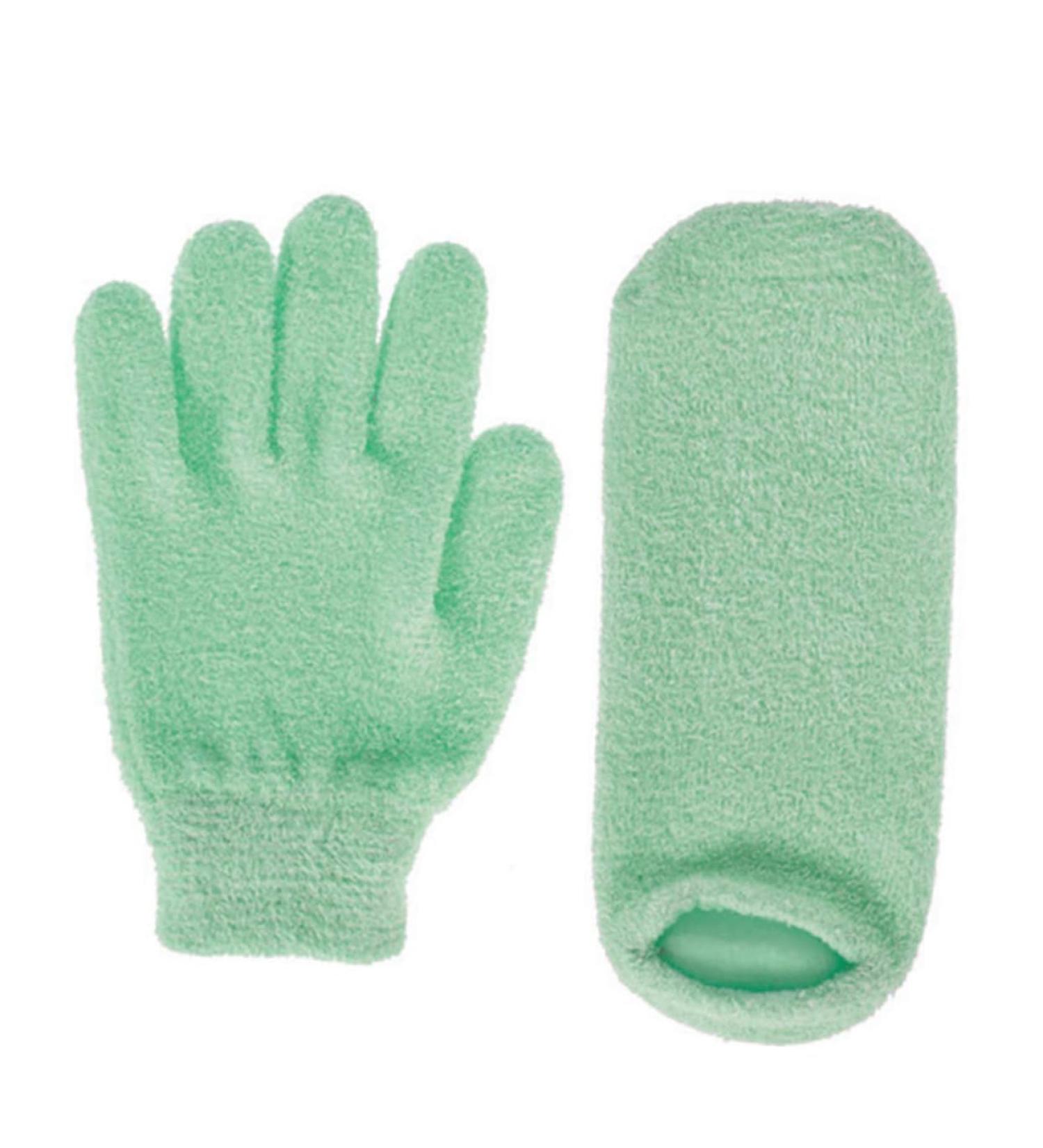 CALLARON 2 Paires De Mitaines De Soins De Beaut Spa Pour Mains Avec Gel Naturel Blanchissant Et Exfoliant - Buy Online on GoSupps.com