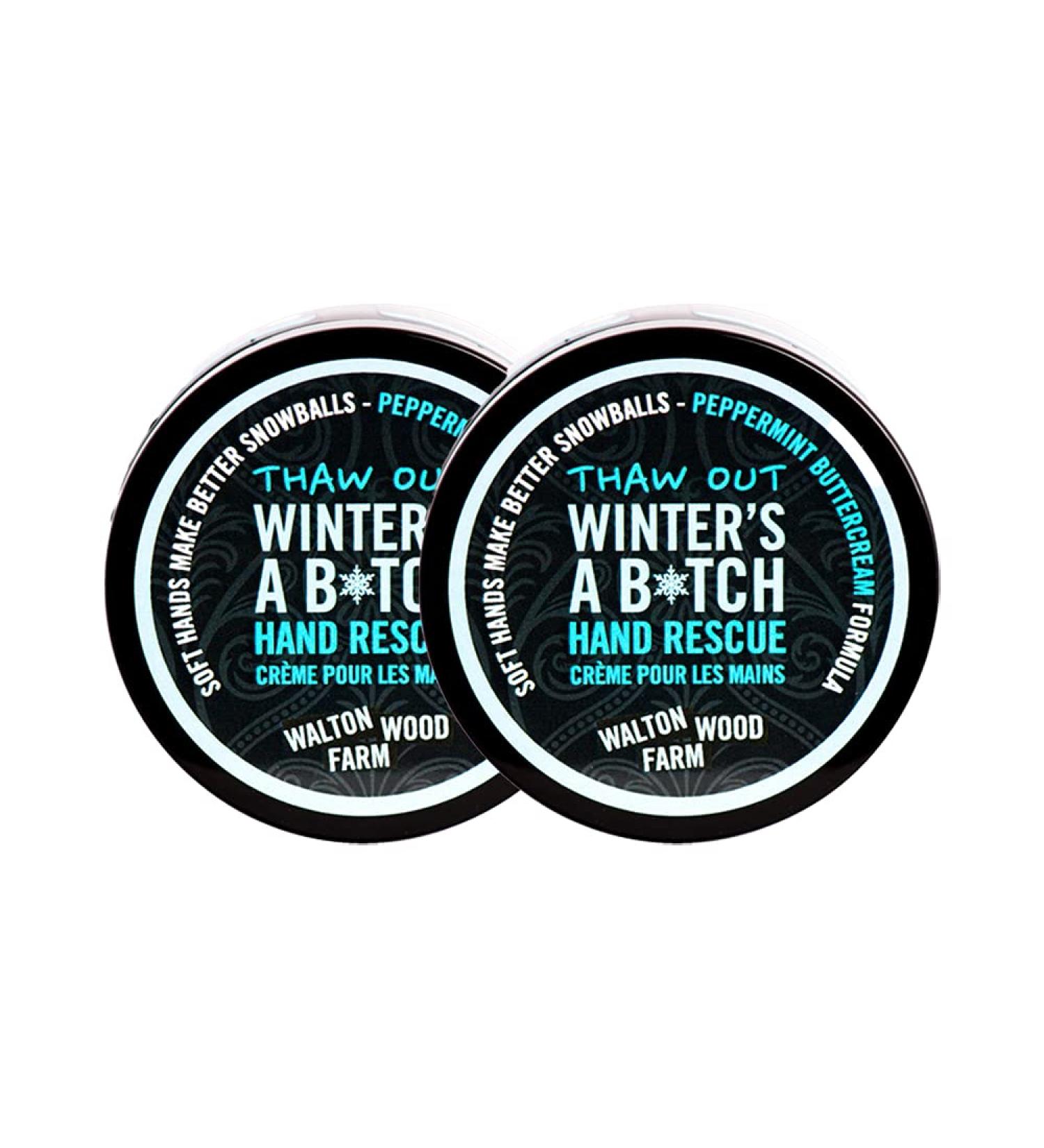 Walton Wood Farm Hand Rescue (4 oz (Pack of 2) Winter's a B*tch) Winter's a B*tch 4 Ounce (Pack of 2)