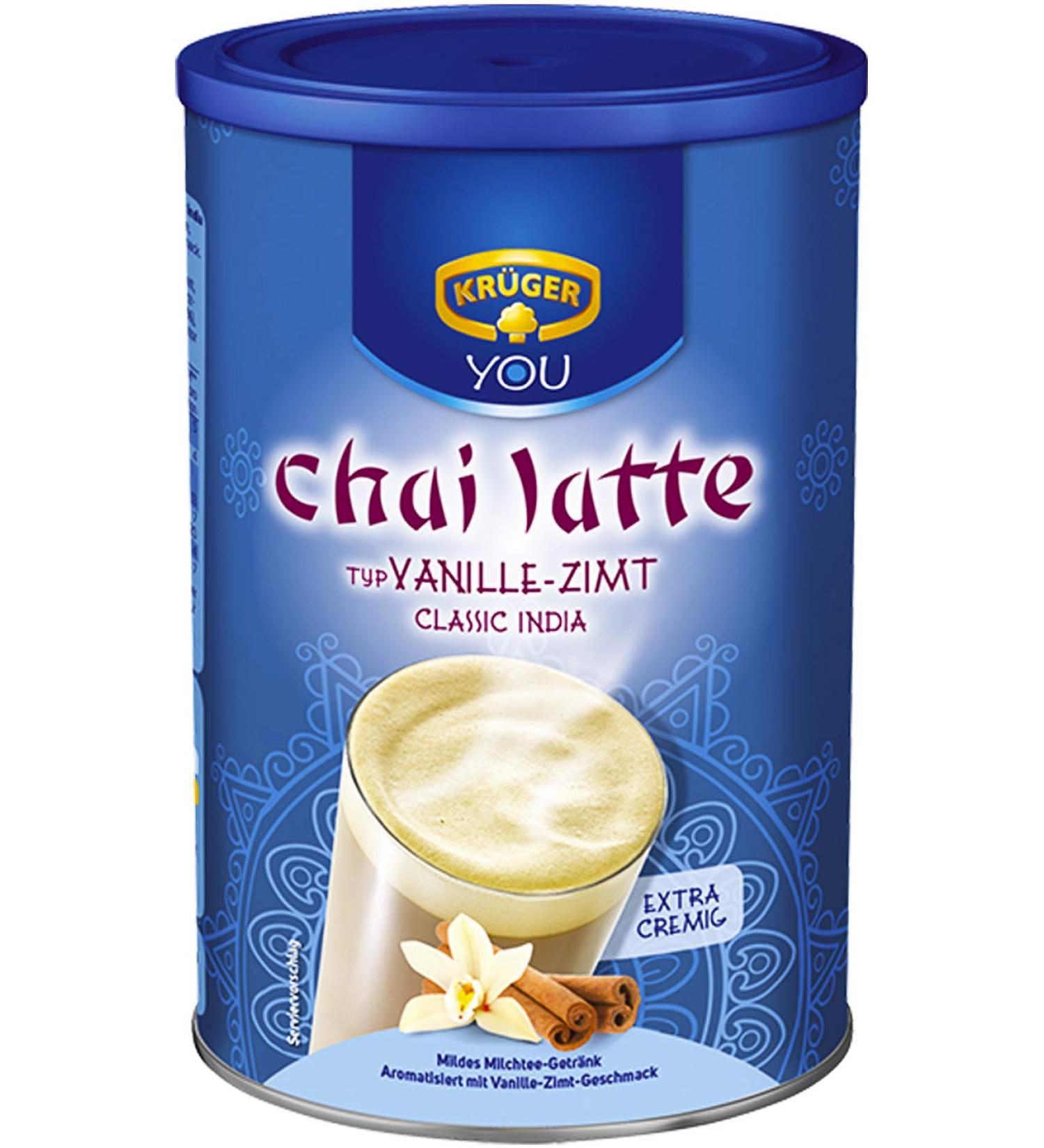 KR GER Chai Latte Classic India - Vanilla-Cinnamon - Krueger You 450 g Kr ger / Germany - Buy Online on GoSupps.com
