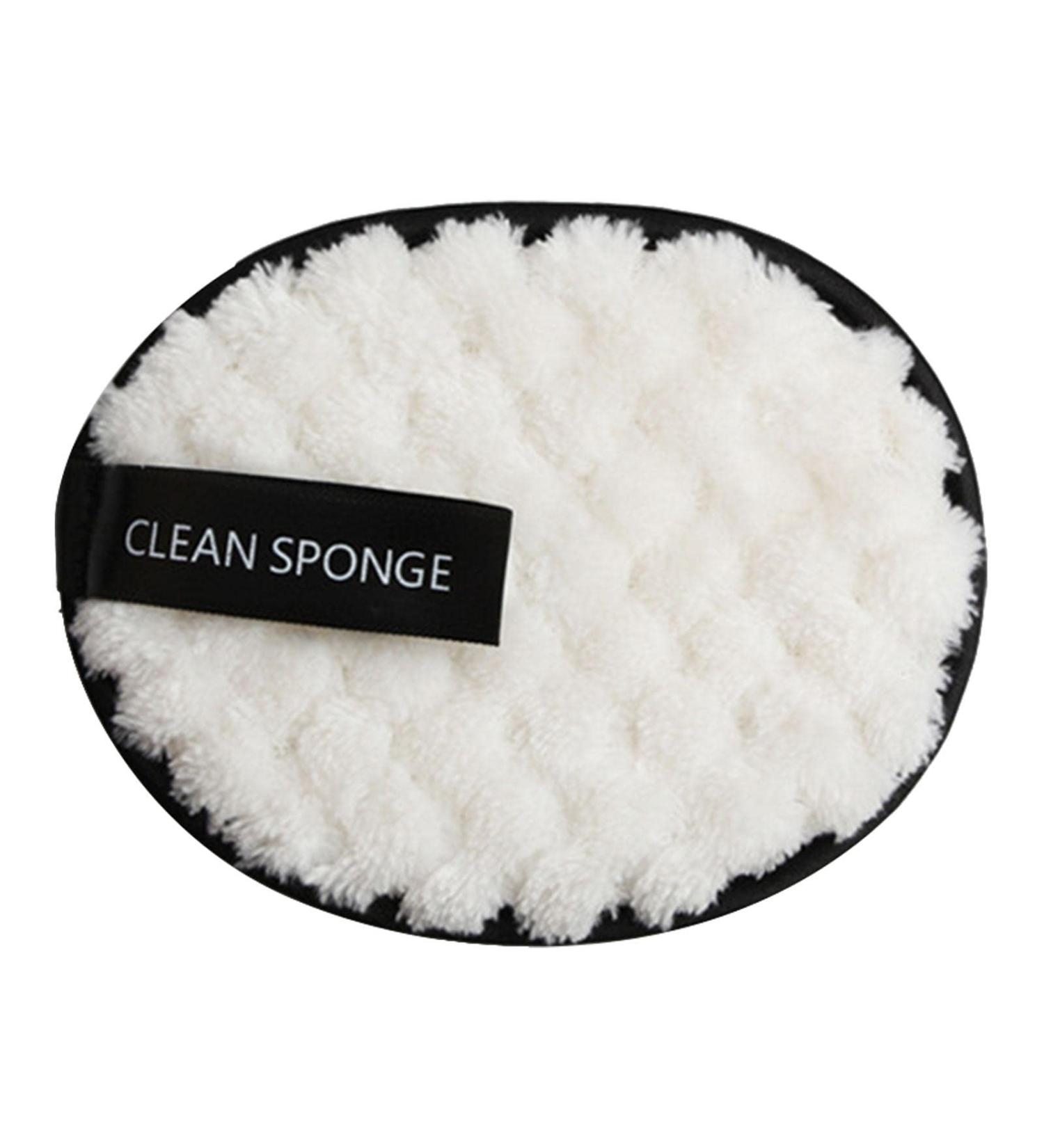 Face Makeup Remover Pads Reusable Face Cleansing Pads - Wet and Dry Double Use Makeup Remover Cloths Make-up Products Puff for Women & Men Sillervan White - Buy Online on GoSupps.com