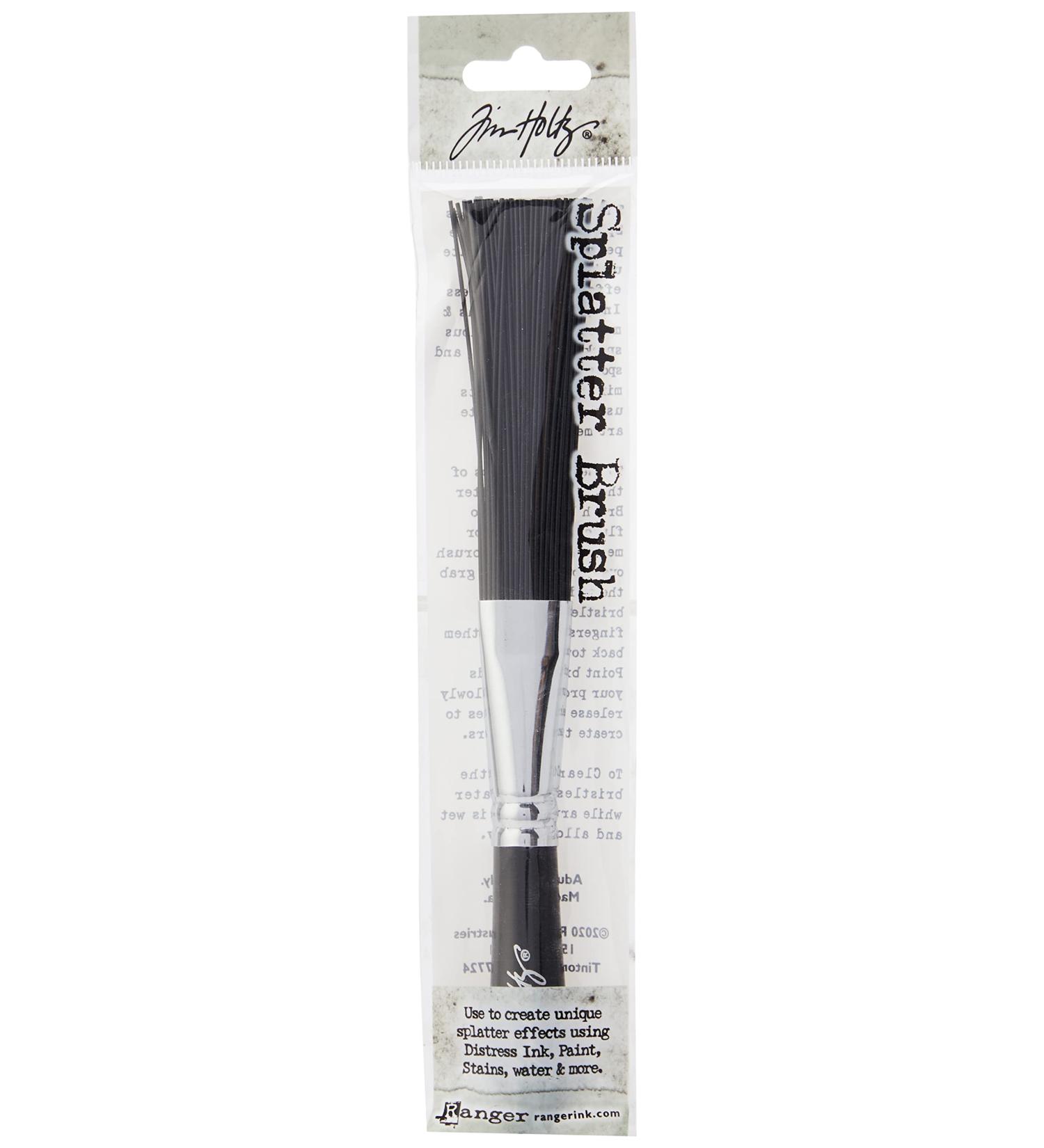 Tim Holtz Distress Splatter Brush - Create artistic effects with ease - Buy Online on GoSupps.com