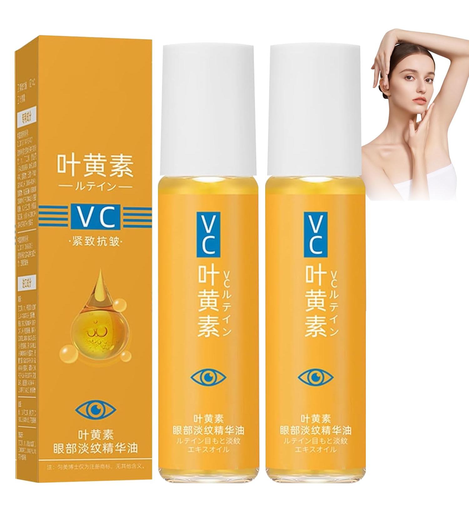 Dandin Lot de 2 s rum anti-rides la lut ine s rum anti-rides huile essentielle pour les yeux anti- ge pour les rides poches sous les yeux gonflement et cernes - Buy Online on GoSupps.com